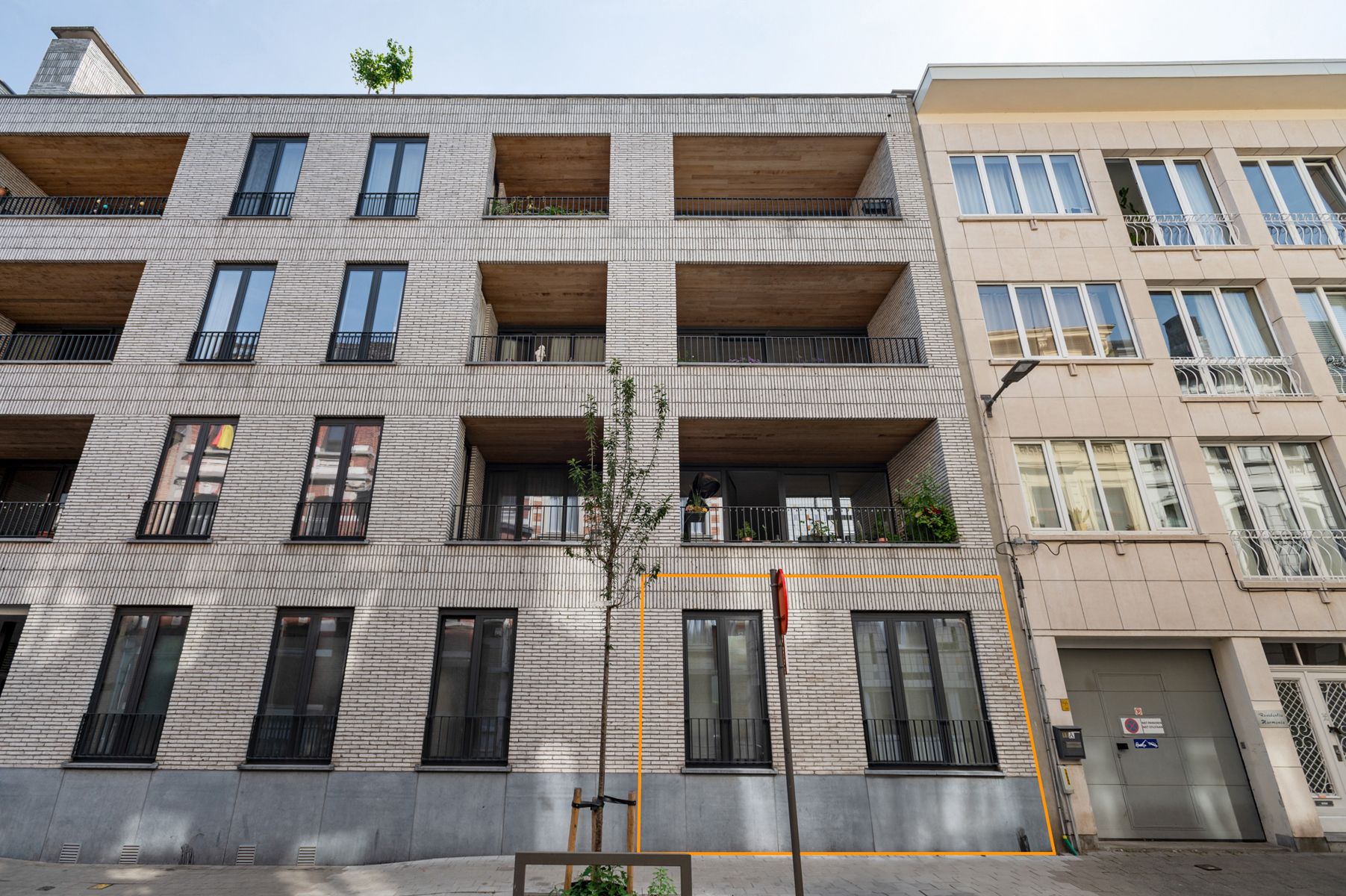 Energiezuinig gelijkvloers appartement met terras en tuin foto 27
