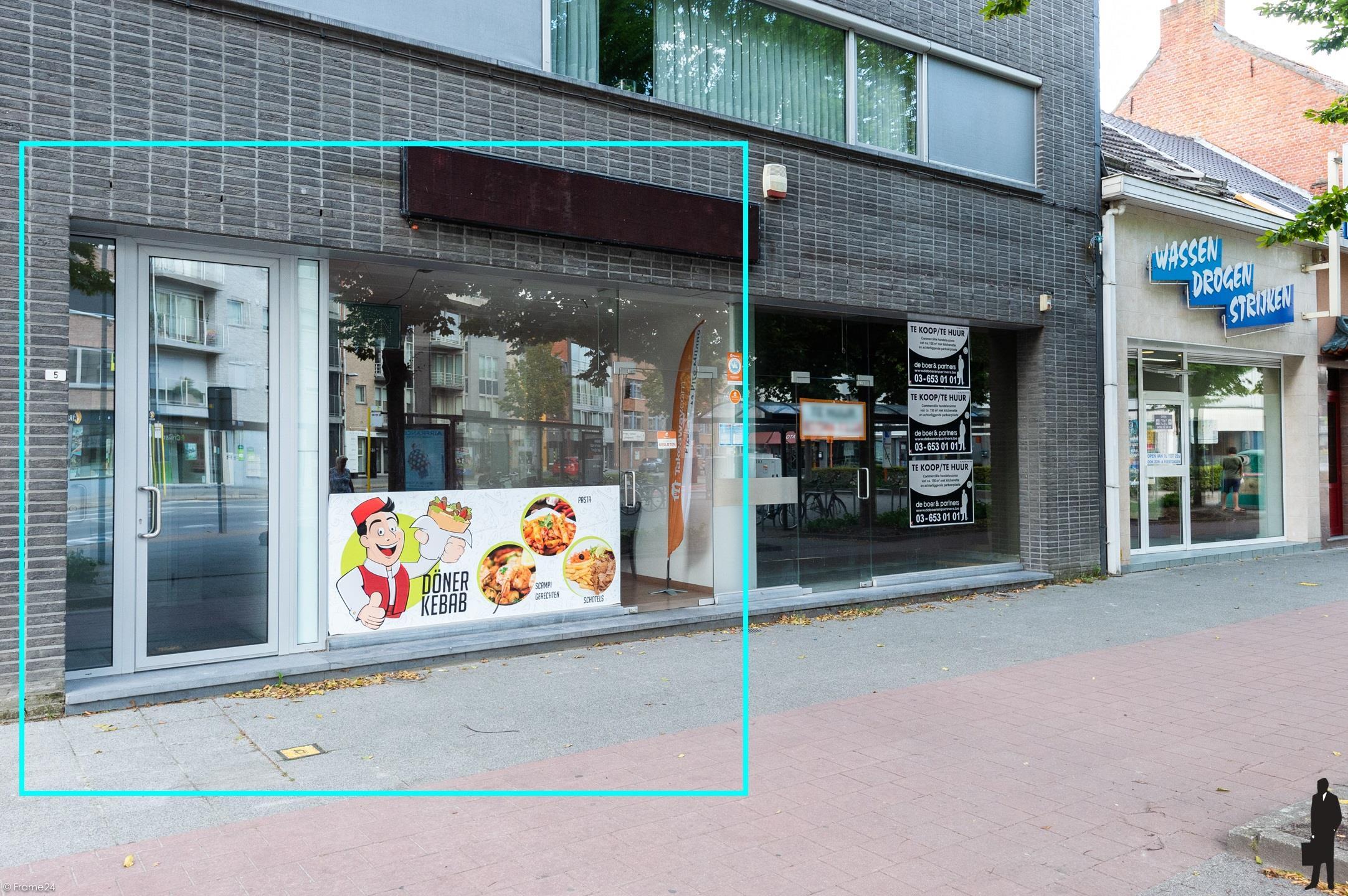 Commerciële (verhuurde) handelsruimte van 123m² centrum Brasschaat foto 2