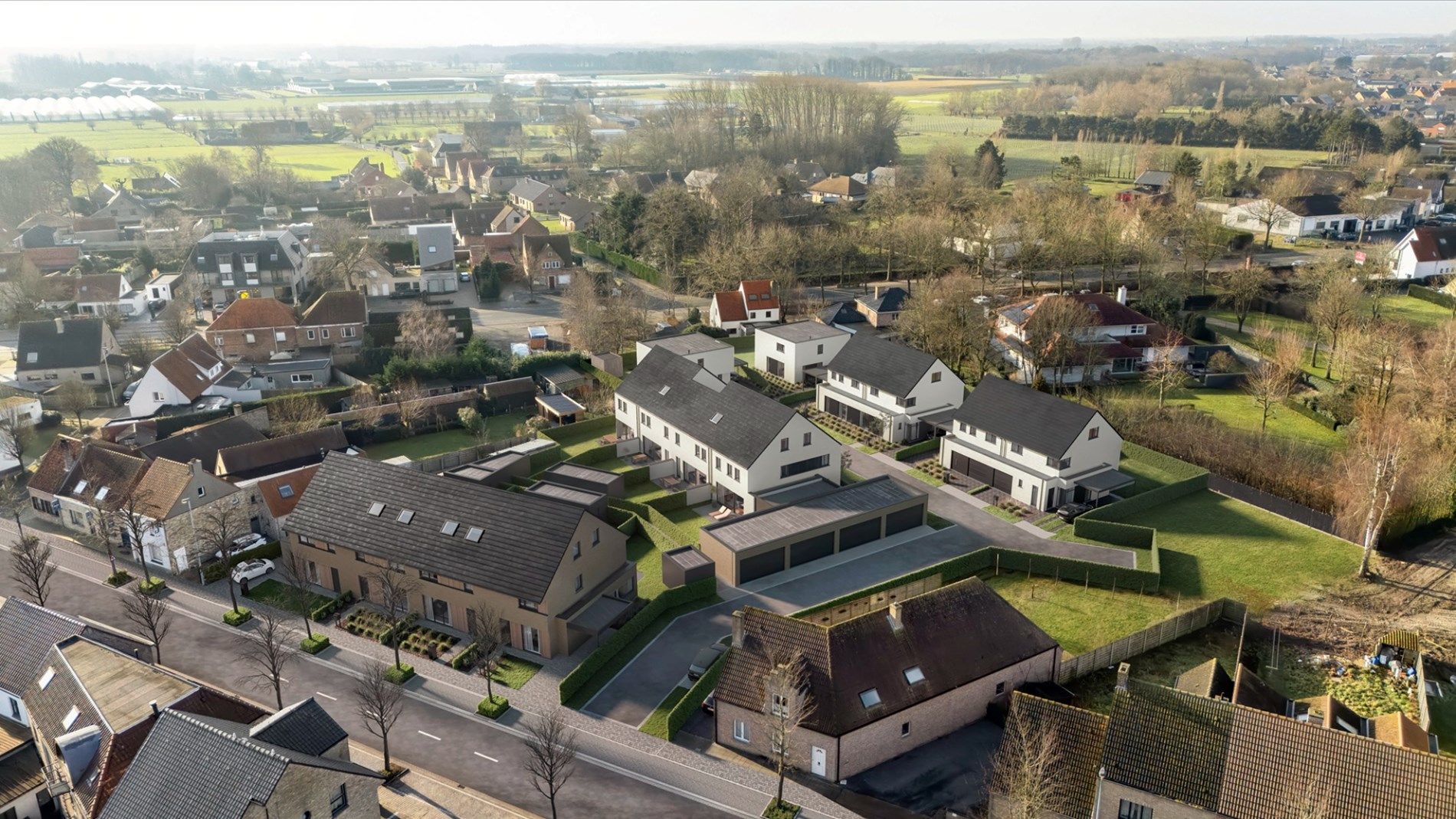 Nieuwbouwproject met mogelijkheid tot 5 slaapkamers op een uitstekende ligging in centrum Jabbeke foto 4