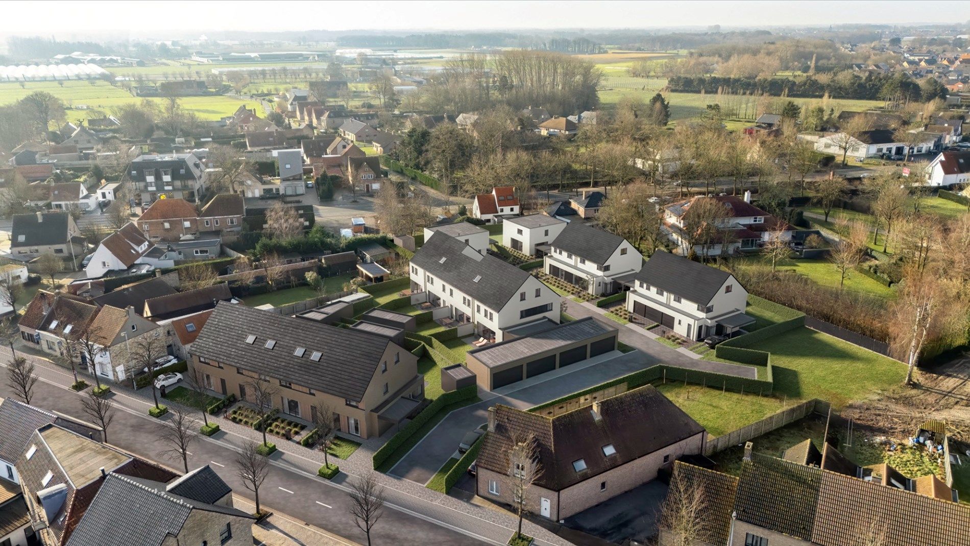 Nieuwbouwproject met mogelijkheid tot 5 slaapkamers op een uitstekende ligging in centrum Jabbeke foto 9