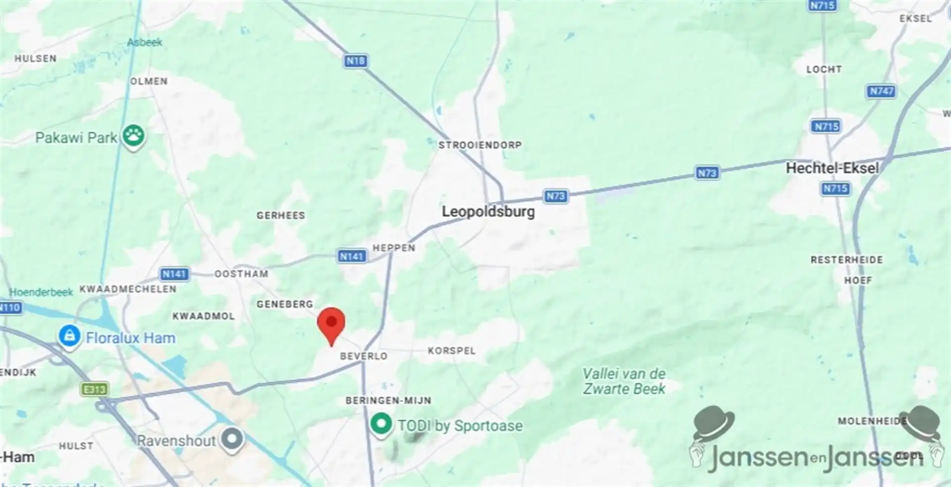 Vrijstaande woning met modern bijgebouw en renovatiepotentieel in groen Beverlo foto 24