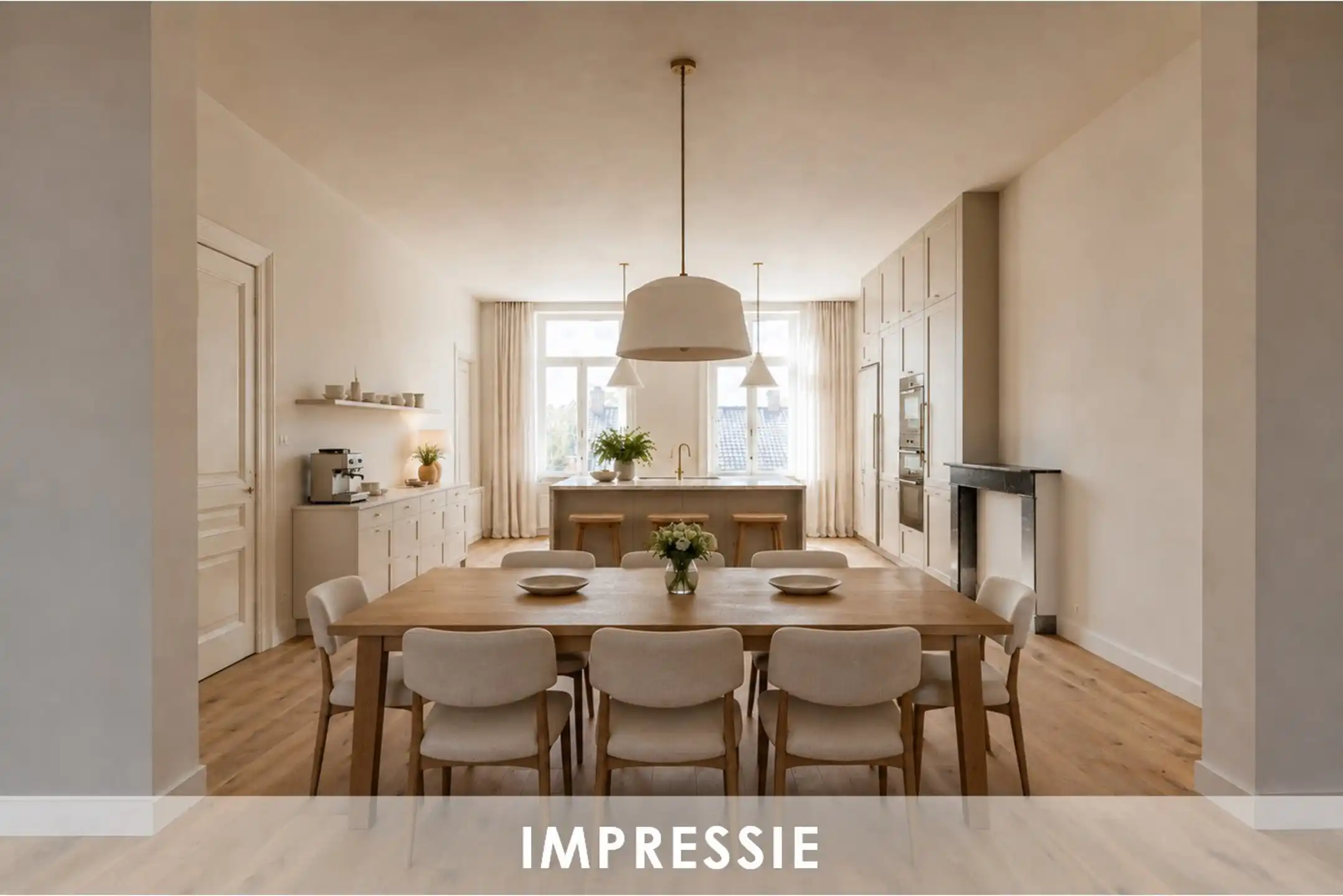 Appartement van 208m² + terras in uniek en historisch kader foto {{pictureIndex}}