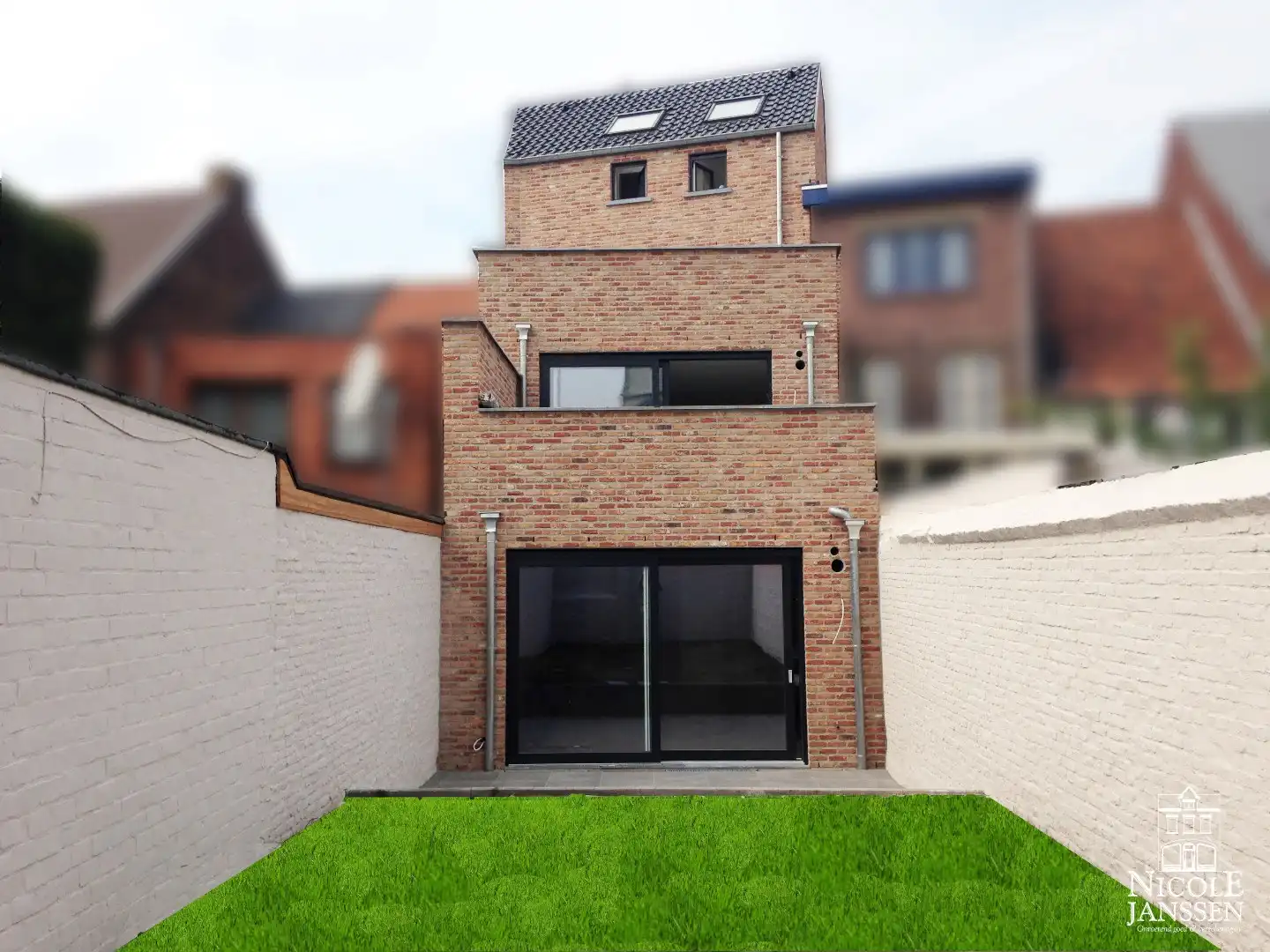 Mooi, gelijkvloers appartement met terras en tuin foto 2