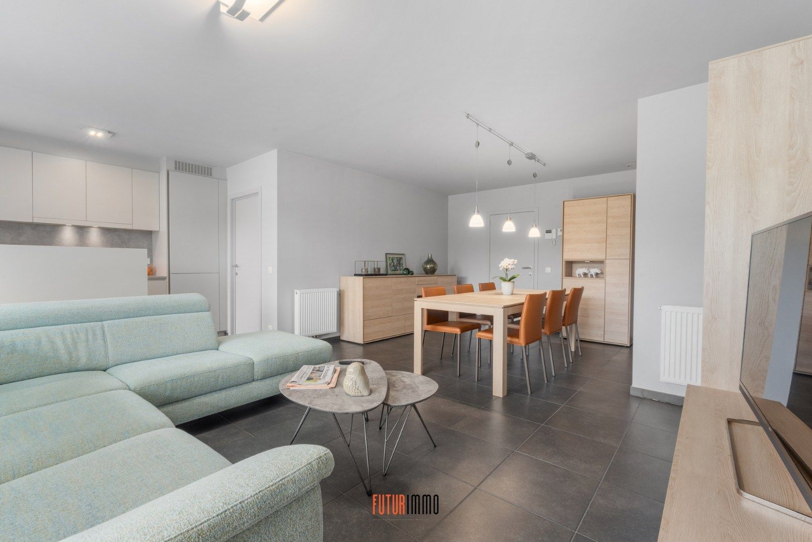 Energiezuinig 2-slpk appartement te Loppem foto 2