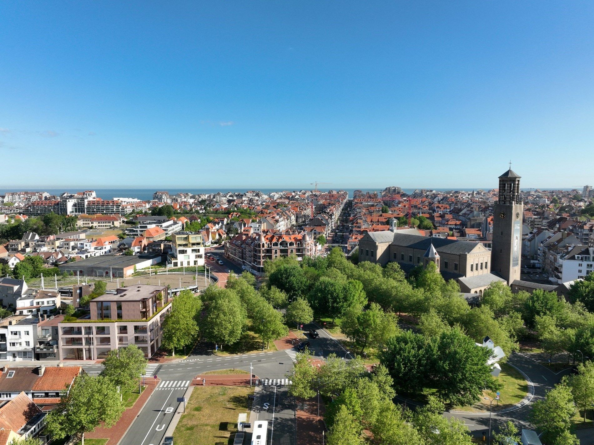 HOEKappartement met prachtige brede living en open zichten gelegen in nieuwbouwresidentie 'Maurice' foto 4