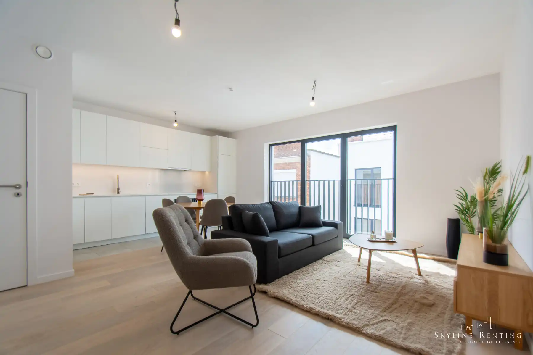 Prachtig nieuwbouw 1 slaapkamer appartement met terras foto {{pictureIndex}}