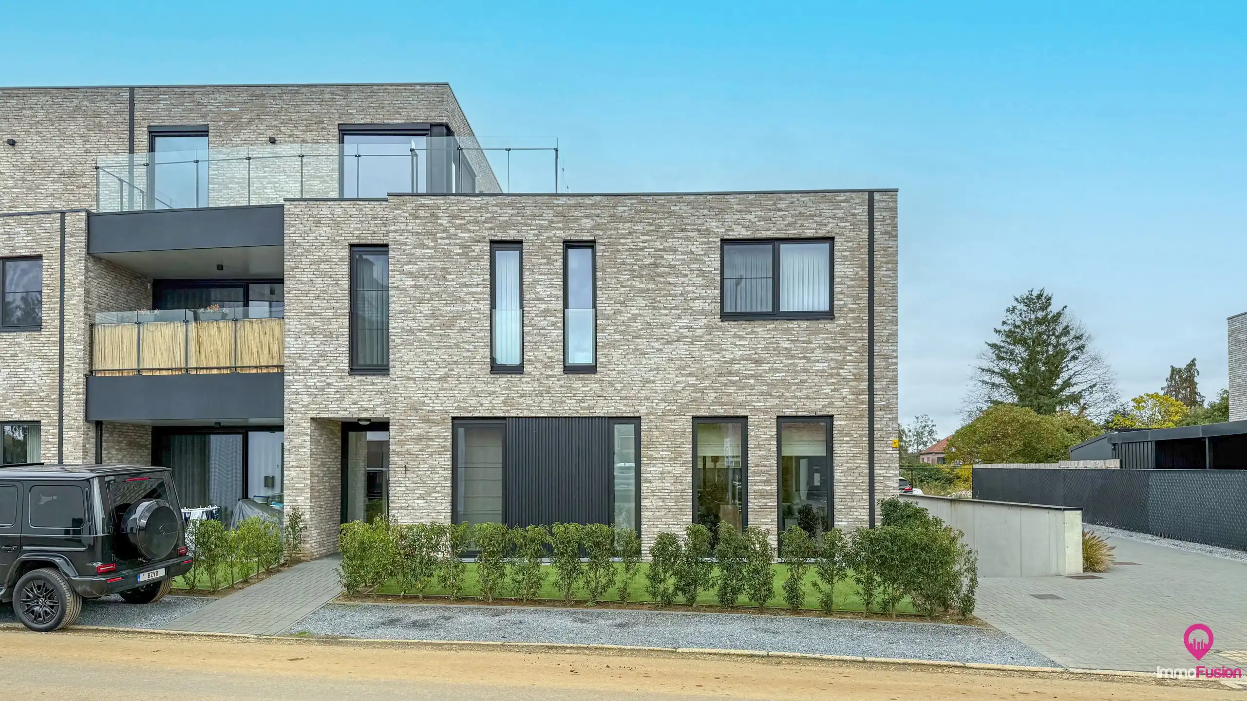 Nieuwbouwappartement met 2slk, garagebox in Heusden centrum! foto 2