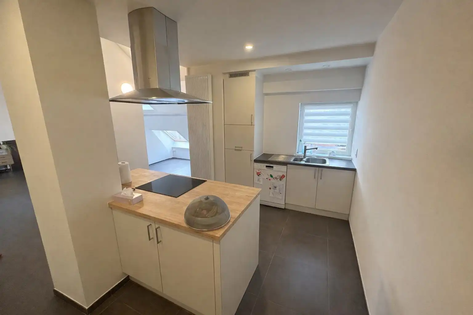 Dakappartement (120 m²!) met 2 slaapkamers, centrum Torhout foto 6