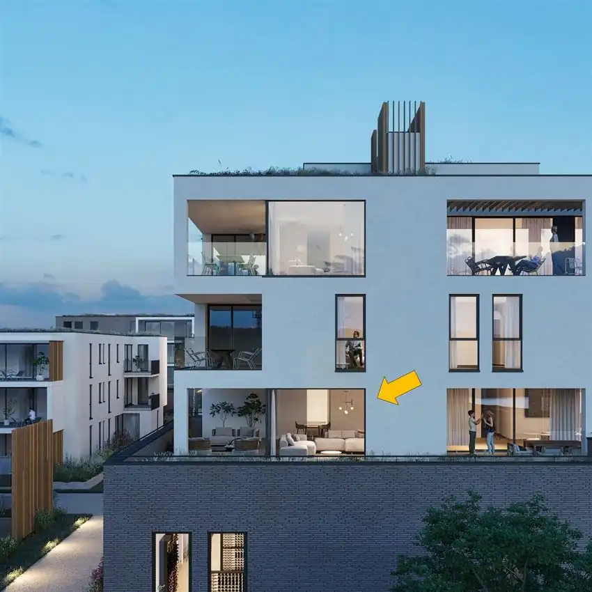 Eén van de grootste appartementen met terras op het zuiden en westen. foto 6
