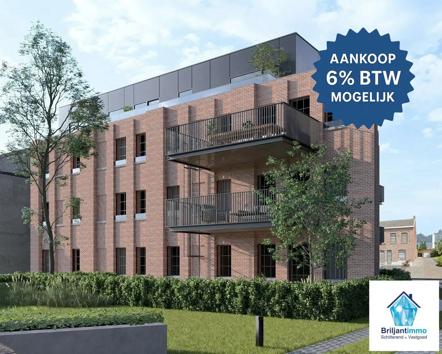 Ruim gelijkvloers appartement met 2 slpkmrs en privé tuin foto 6