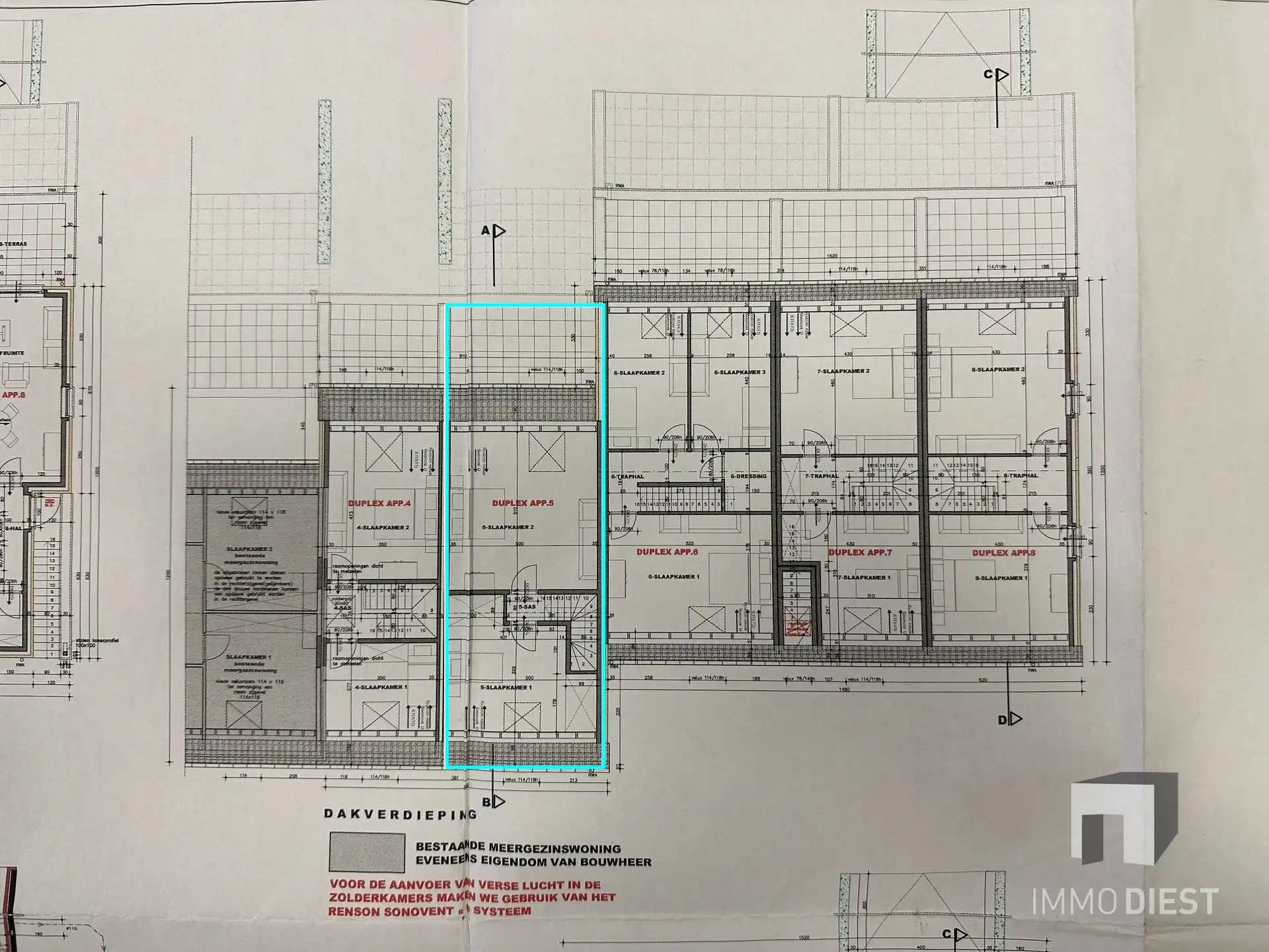 Ruim en energiezuinig duplexappartement (105 m²) met zonnig terras in Schaffen foto 30