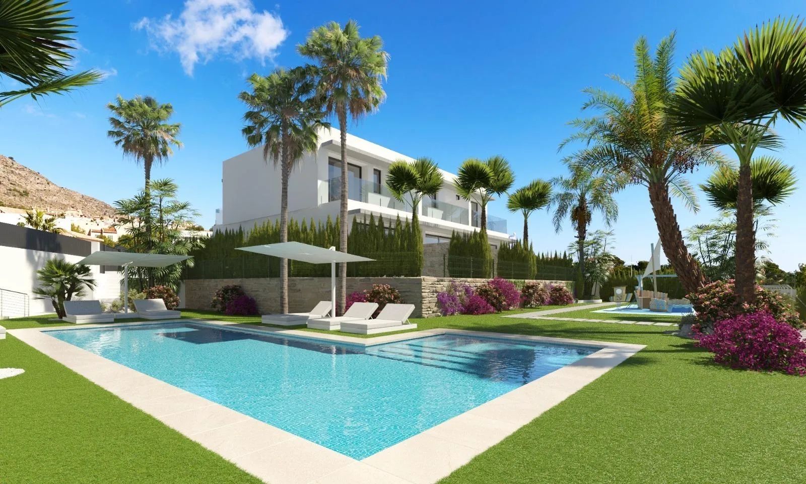 Luxe nieuwbouw vakantiewoningen in Sierra Cortina, Finestrat foto 1