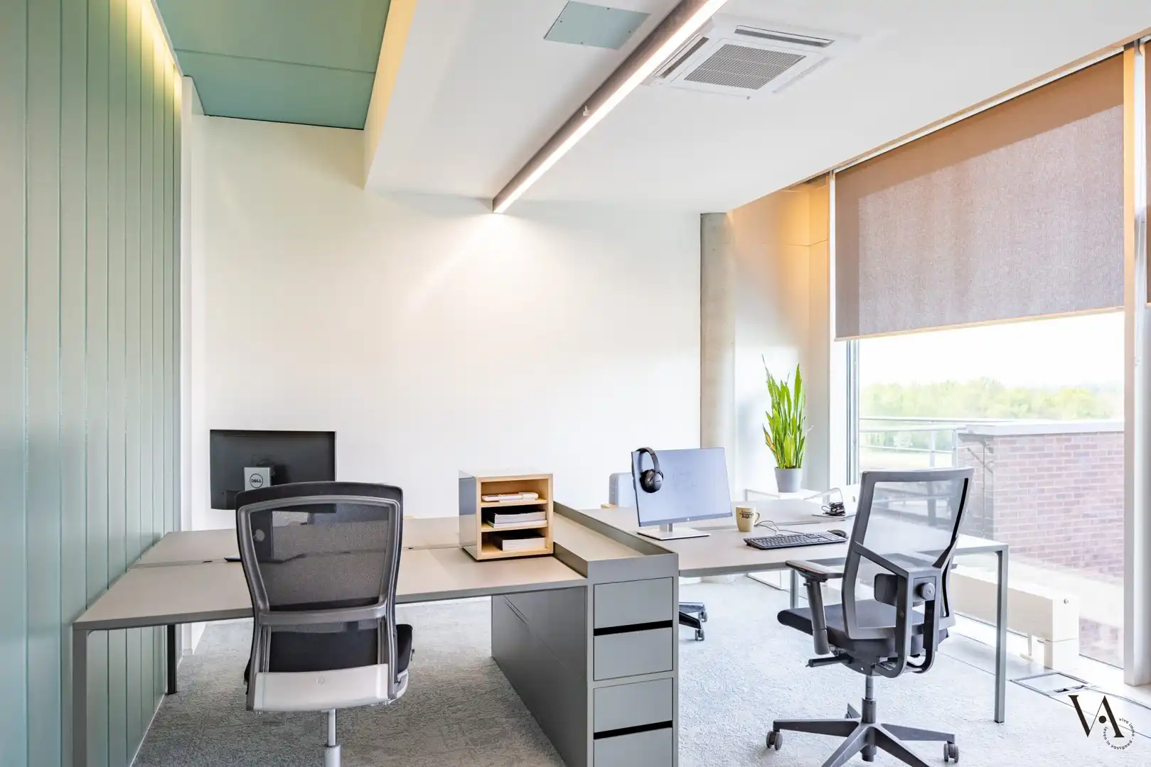 Exclusieve kantoorruimtes met gemeenschappelijke lounge in de Remytoren foto 5