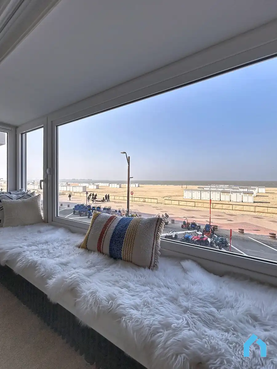 Luxe appartement met sublieme afwerking en frontaal zeezicht te huur! foto 6