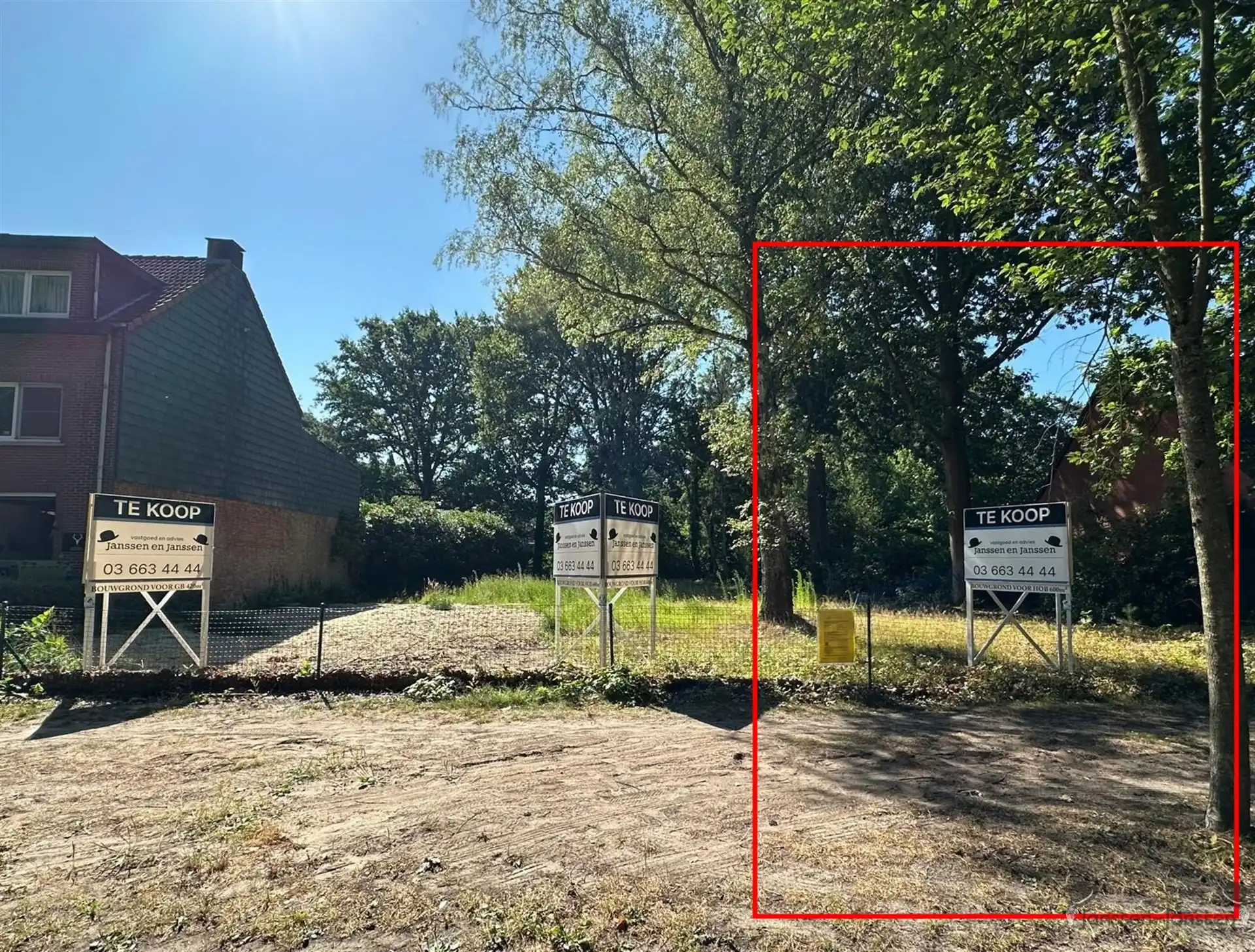 Bouwgrond HOB 600m² op toplocatie in het groene Brasschaat foto 2