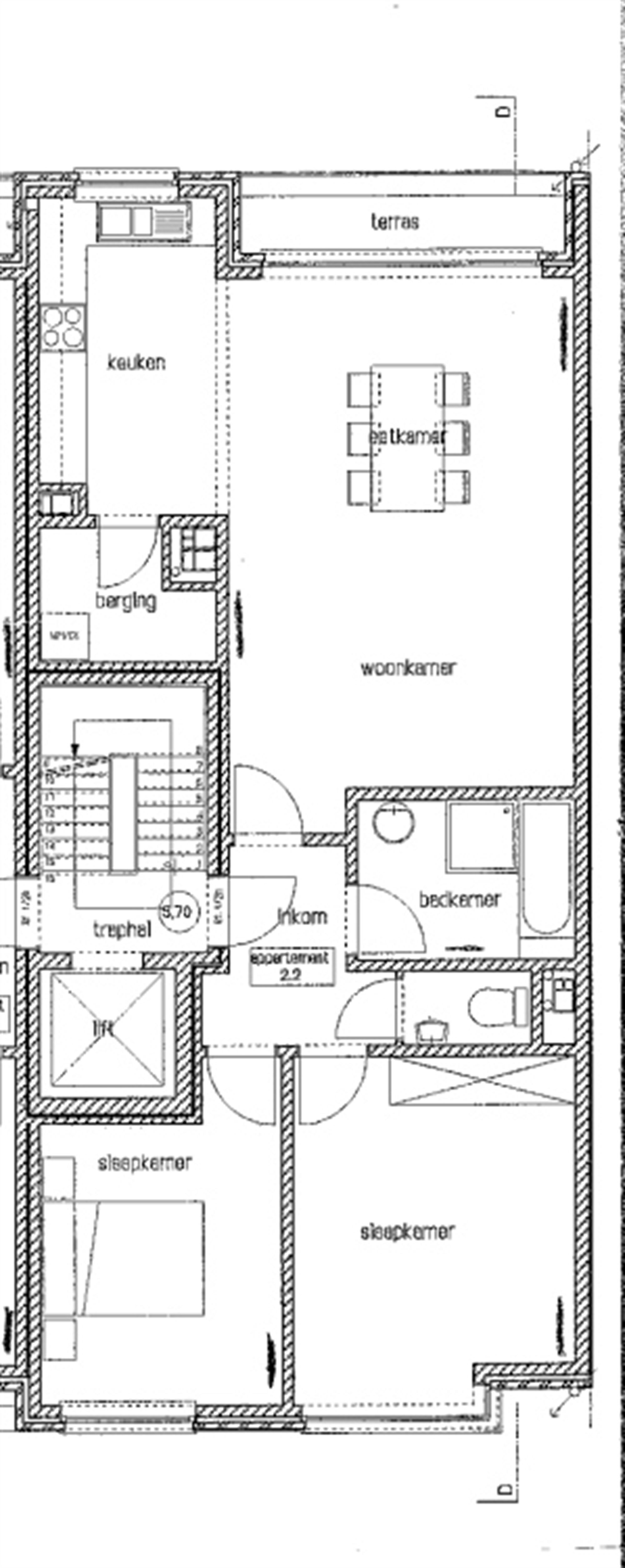 Energiezuinig appartement met 2 slaapkamers foto 19