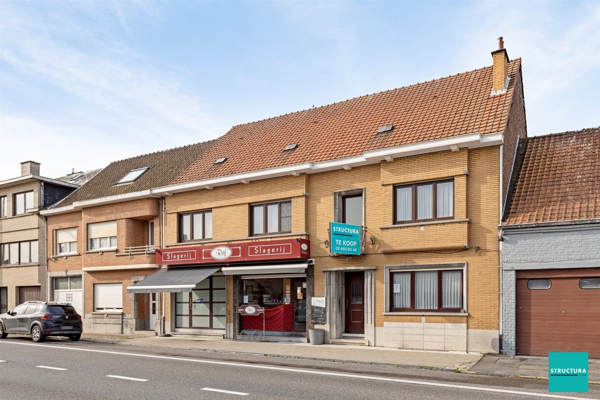 Woning met handelsruimte op commerciële topligging te Mazenzele foto 29