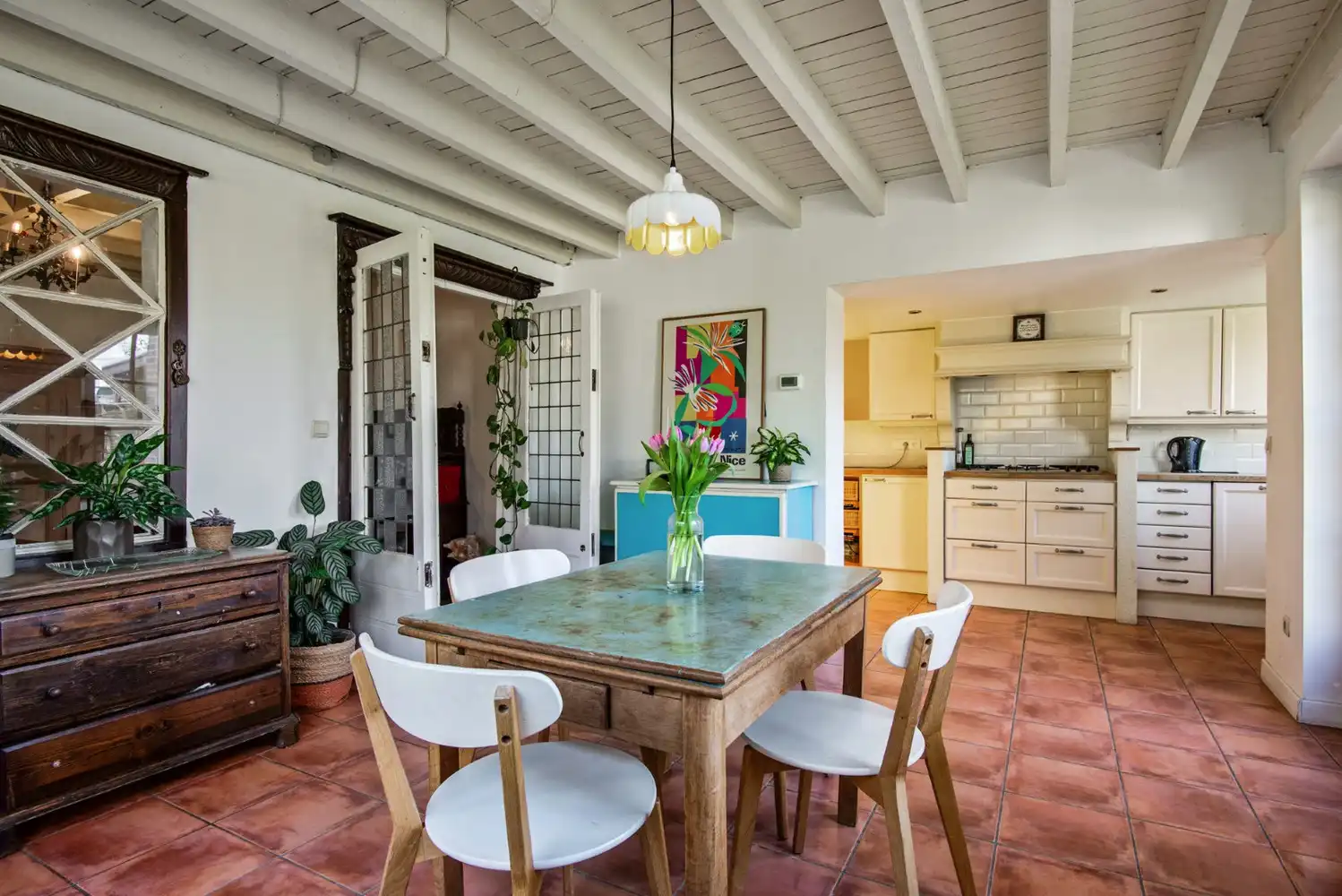 CHARMANTE OPEN BEBOUWING MET 2 SLK EN TUIN! foto 7