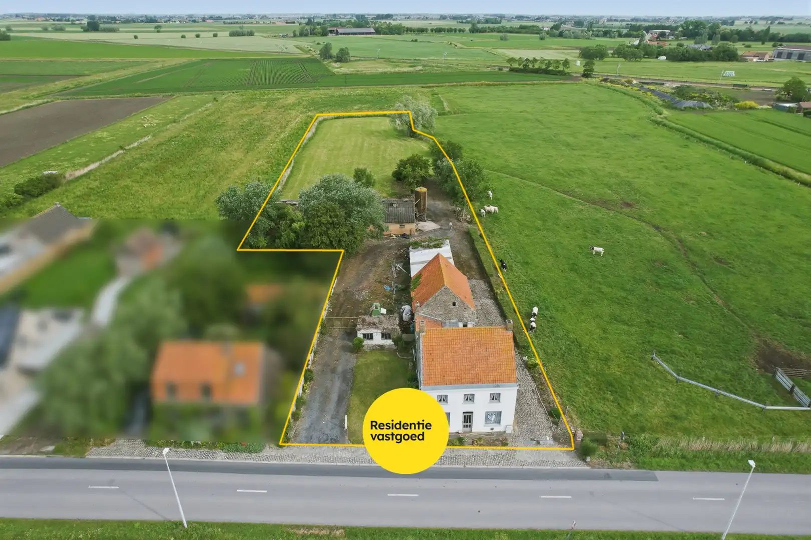 Open bebouwing met landelijk verzicht op 5.450 m² – uitzonderlijk veel potentieel! foto 9