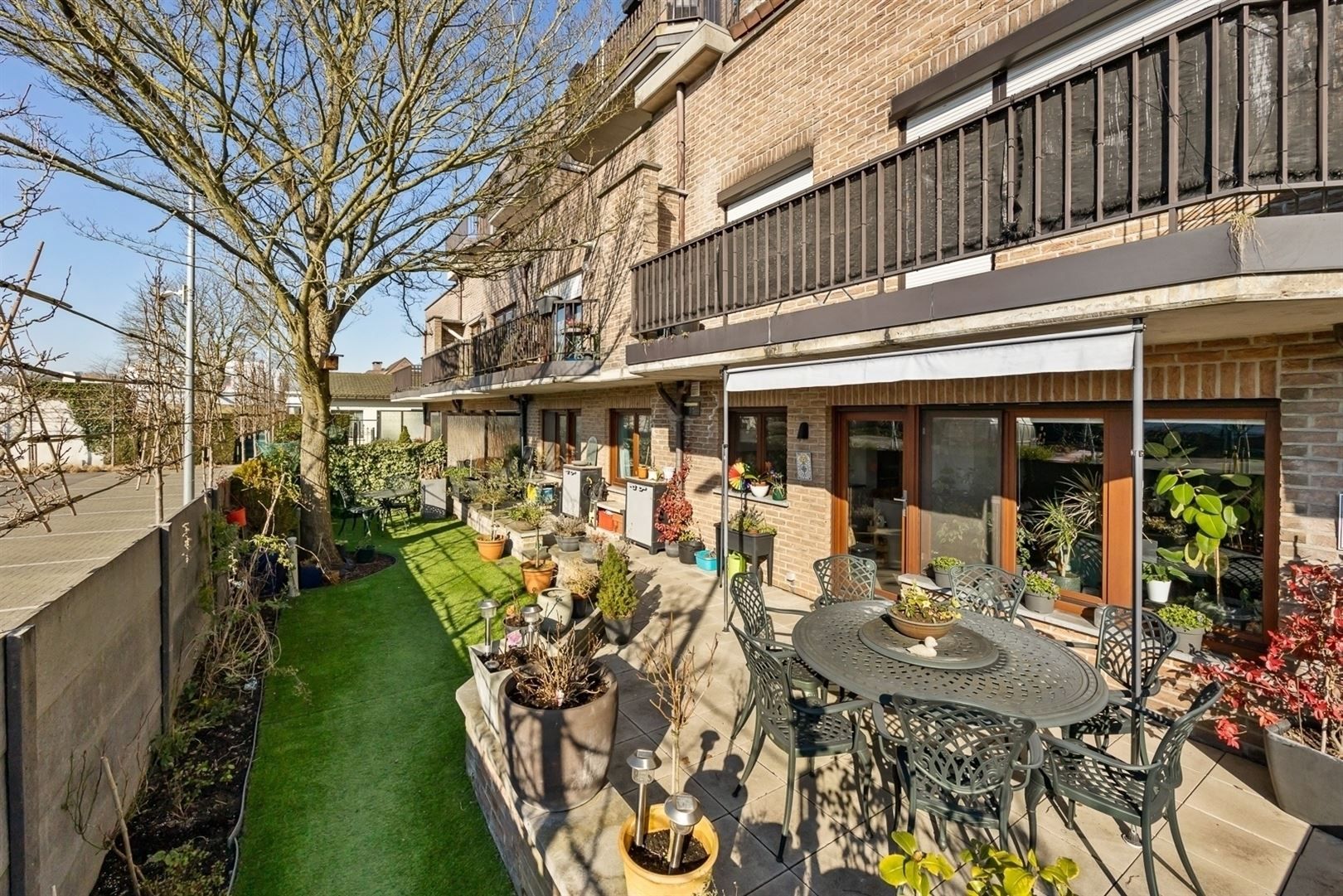 Gelijkvloersappartement, achteraan gelegen met tuin foto 13