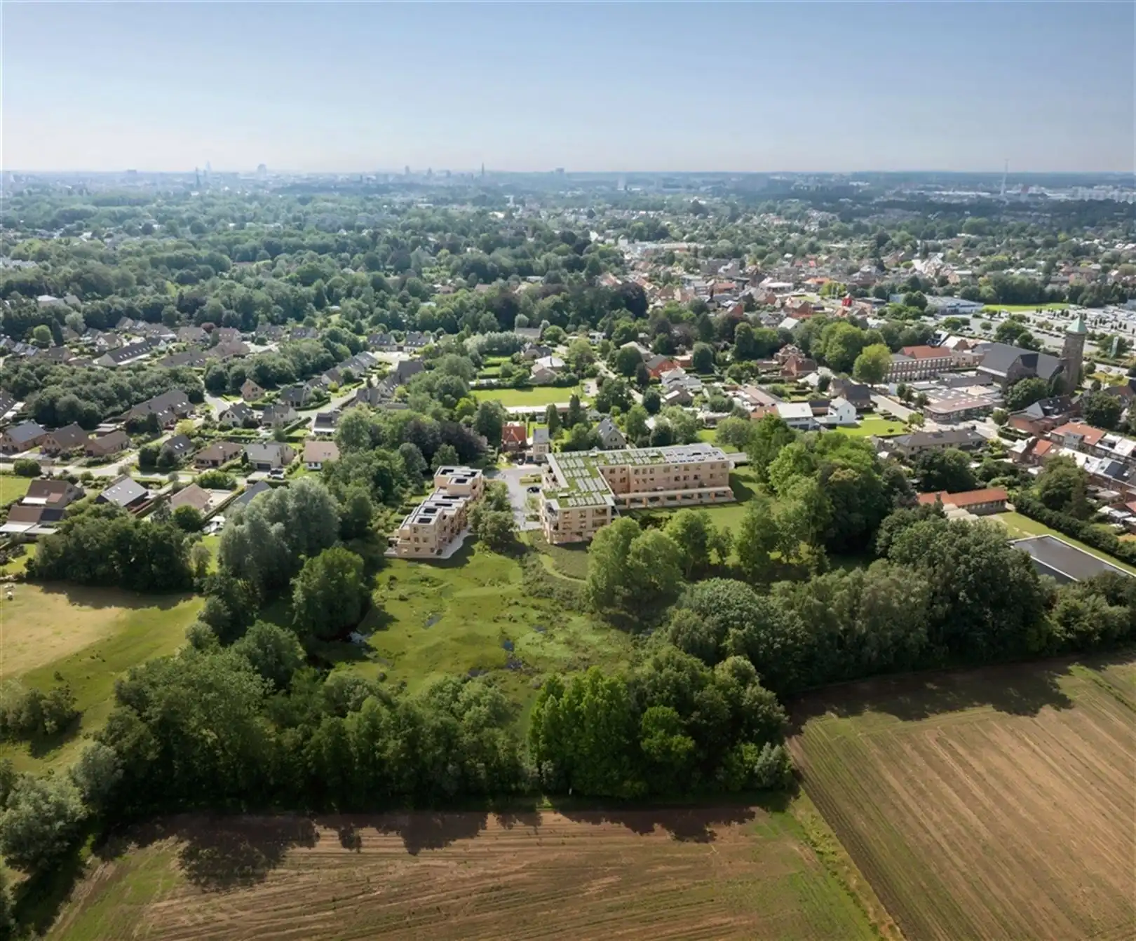Nieuwbouw gelijkvloers kantoor in project Het Porfier te Sint-Amandsberg foto 12
