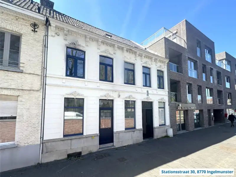 Hoofdfoto van de publicatie: 6 studio's en handelszaak met zicht op Kasteel van Ingelmunster.