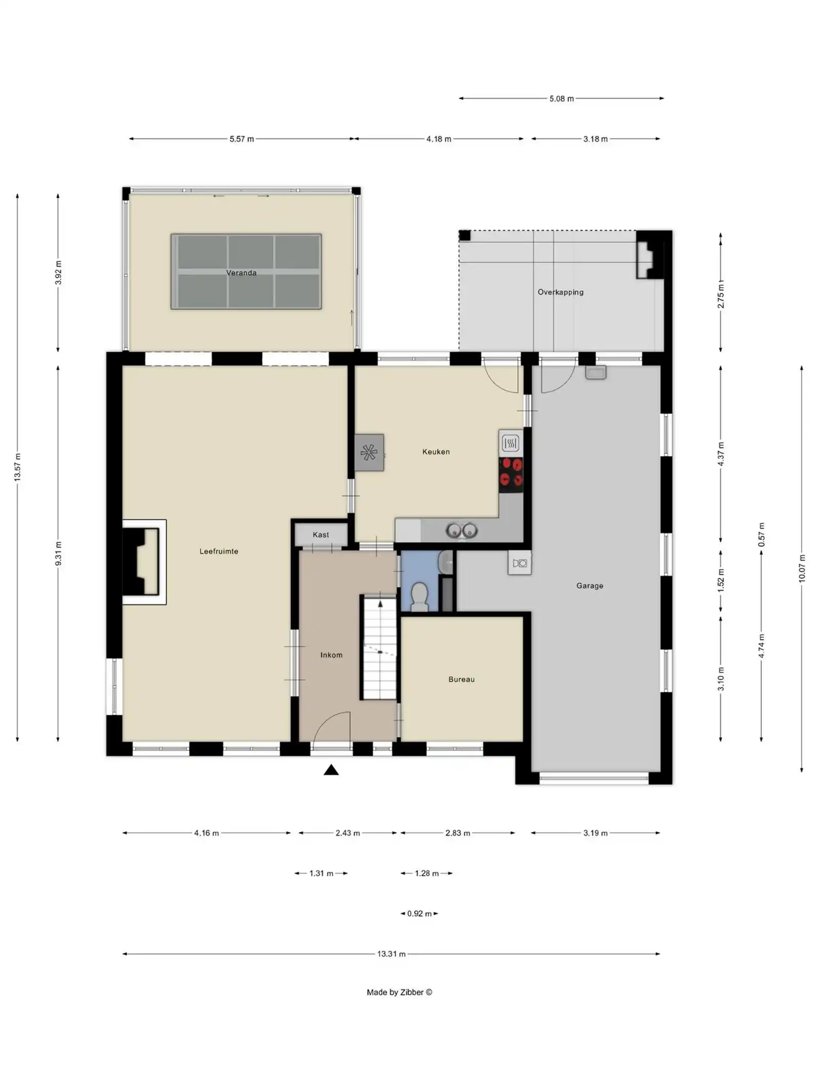 Woning met 4 slaapkamers op een terrein van 21a 92ca foto 4