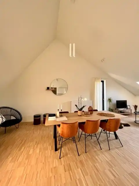 TE HUUR moderne penthouse met ruim terras  in Olsene foto 13