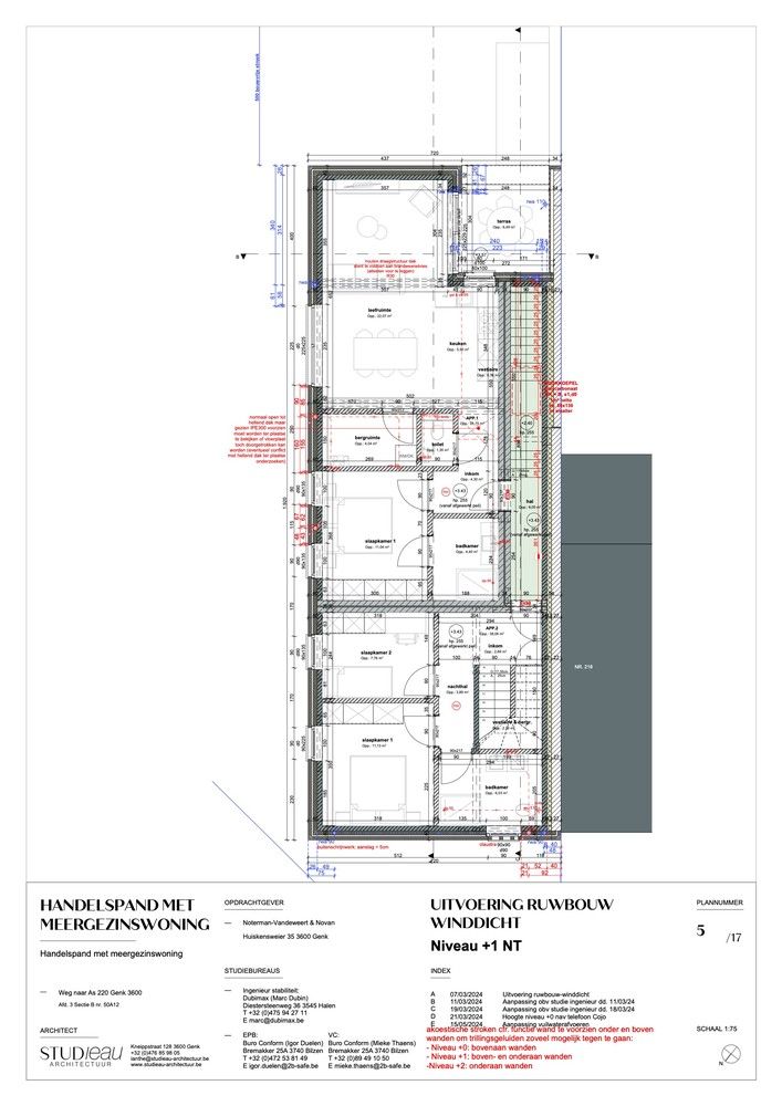 Genk, Weg Naar As 220:  Nieuwbouw duplex-appartement met 2 slaapkamers, terras, fietsenstalling en een autostaanplaats. foto 2