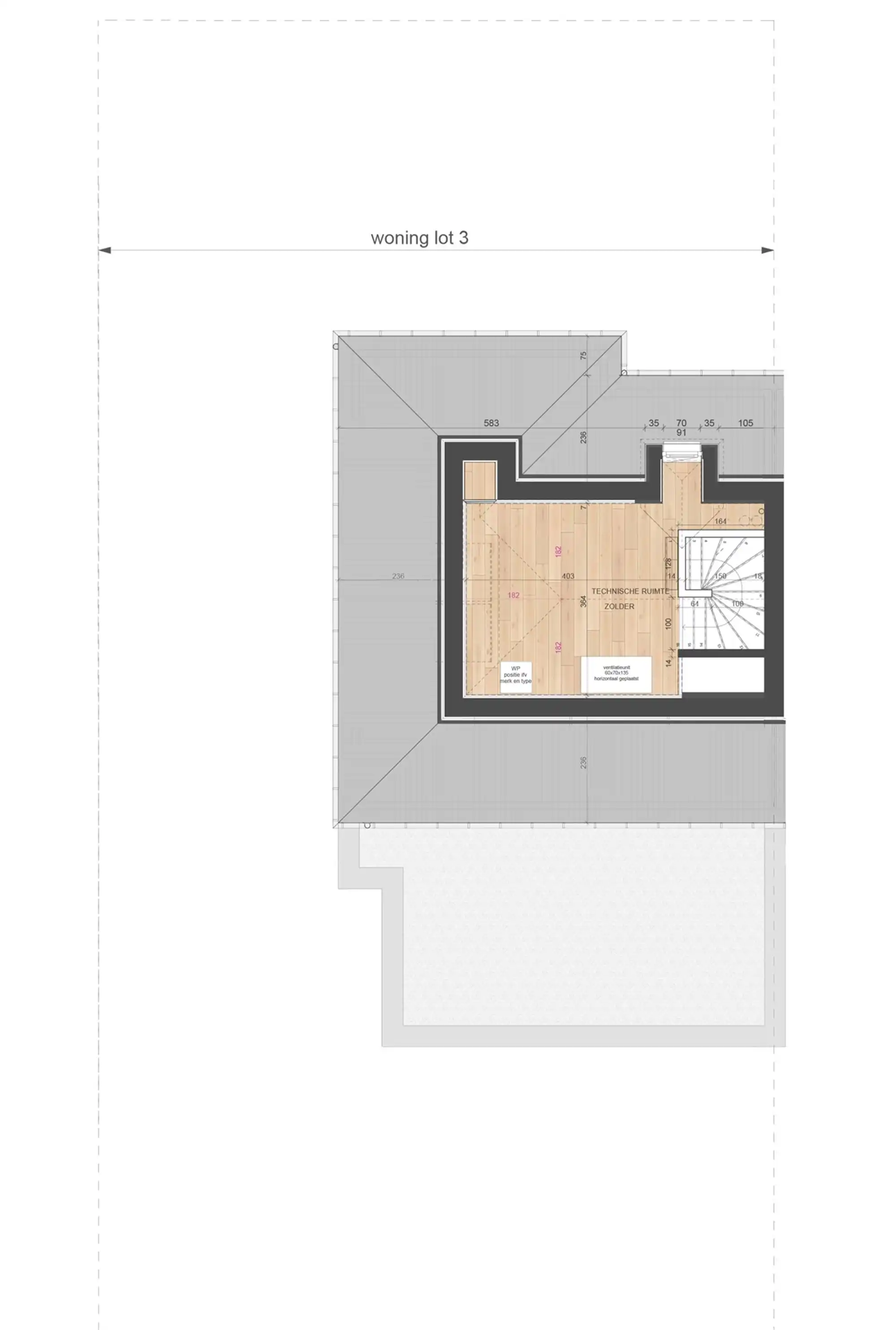 NIEUWBOUWWONING MET 3 SLAAPKAMERS UITERST CENTRAAL DOCH RUSTIG GELEGEN TE ZONHOVEN foto 8