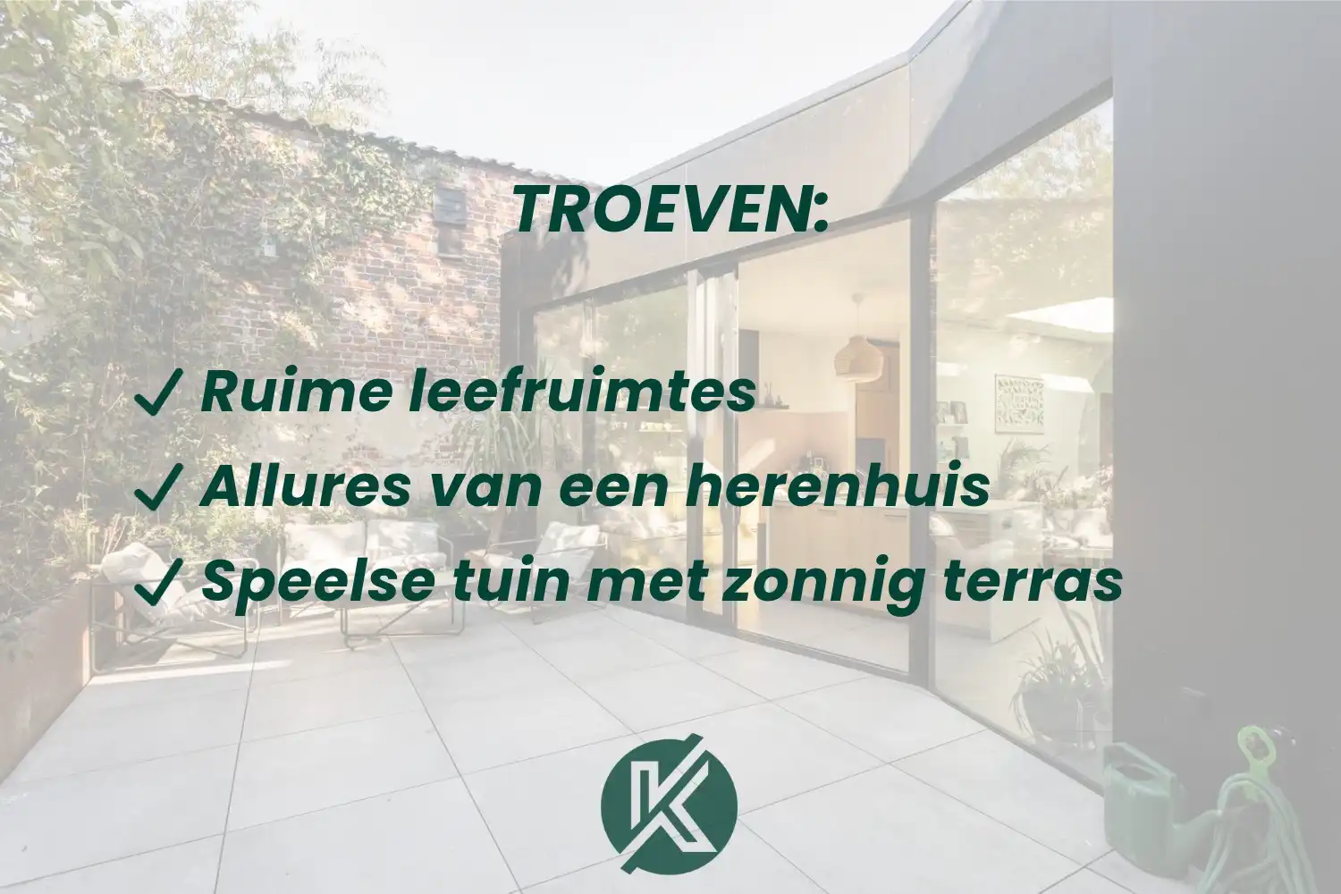 Ongeziene authenticiteit in centrum Herzele foto 2