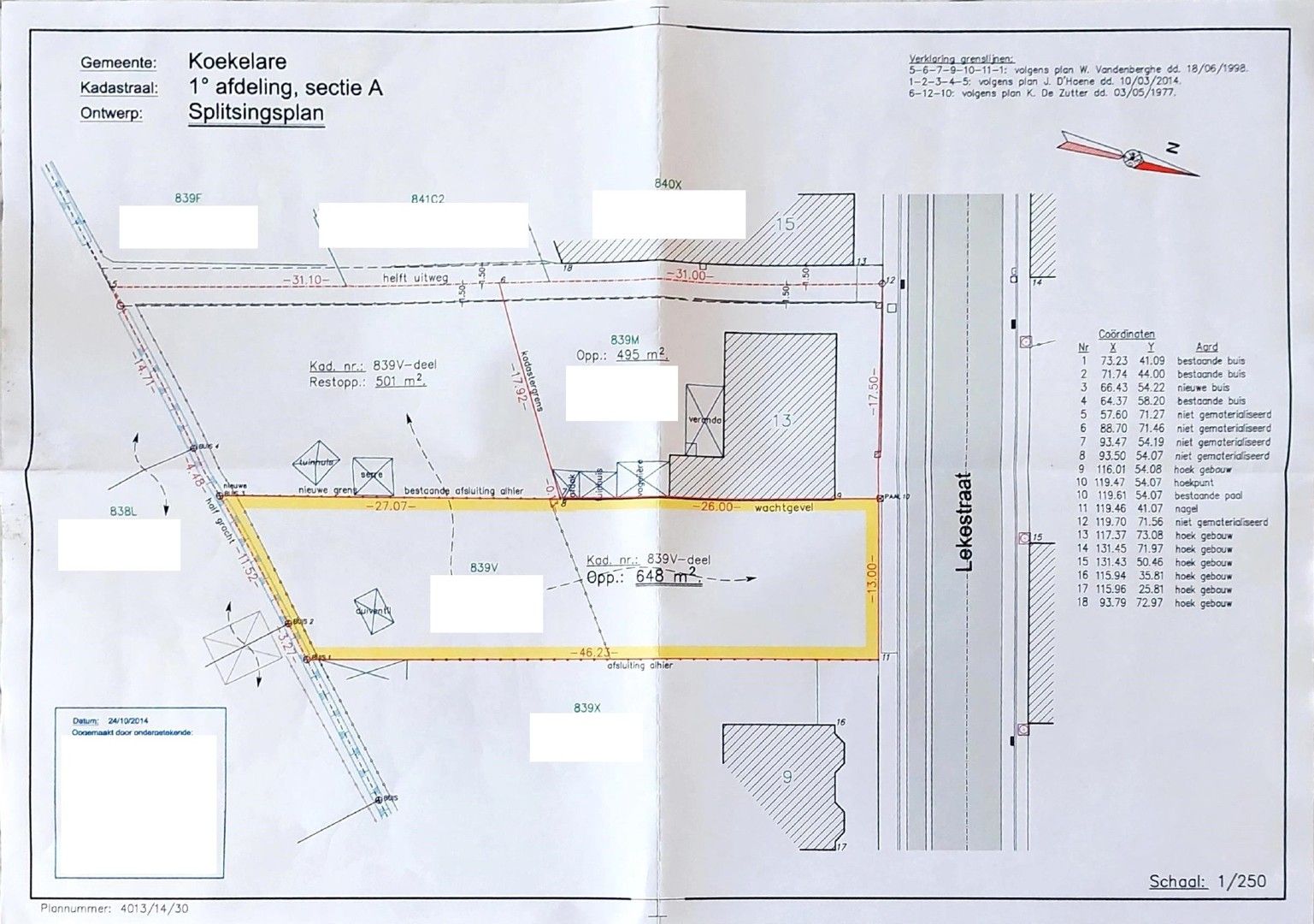 Perceel bouwgrond voor halfopen bebouwing op 648 m² foto 2