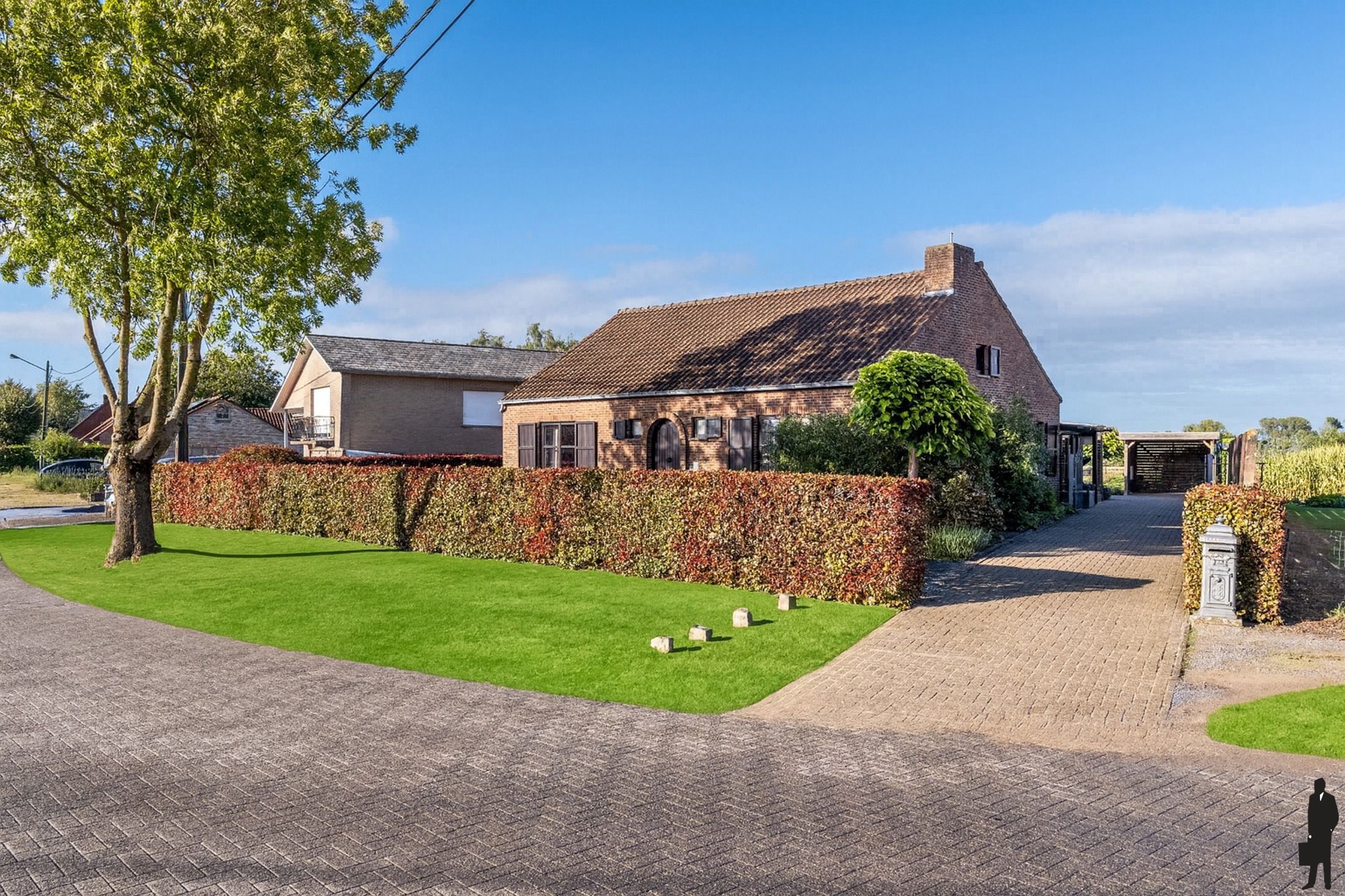 Uniek gelegen woning met 3 à 4 slpk op 783m² nabij weilanden foto {{pictureIndex}}