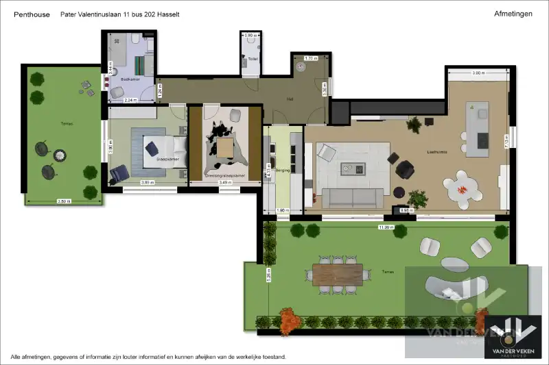 INVESTERINGSPAND : PENTHOUSE MET LANGE TERMIJN HUUROPBRENGST foto 27