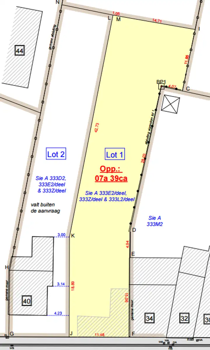 Bouw aan 6% BTW op perceel van 739m² met breedte van 11,5m! foto 7