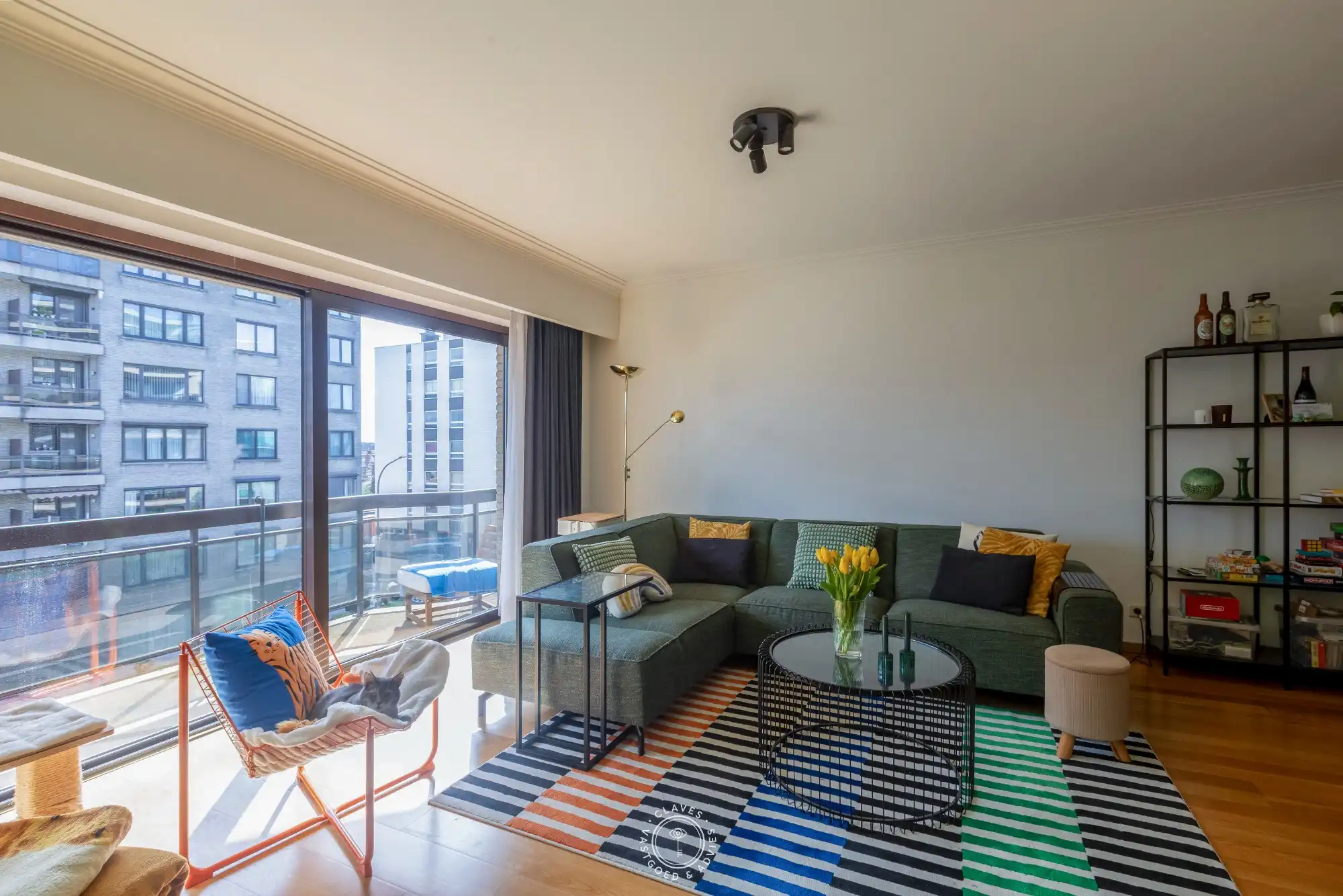 Gezellig 2 slaapkamer appartement met garagebox foto 7