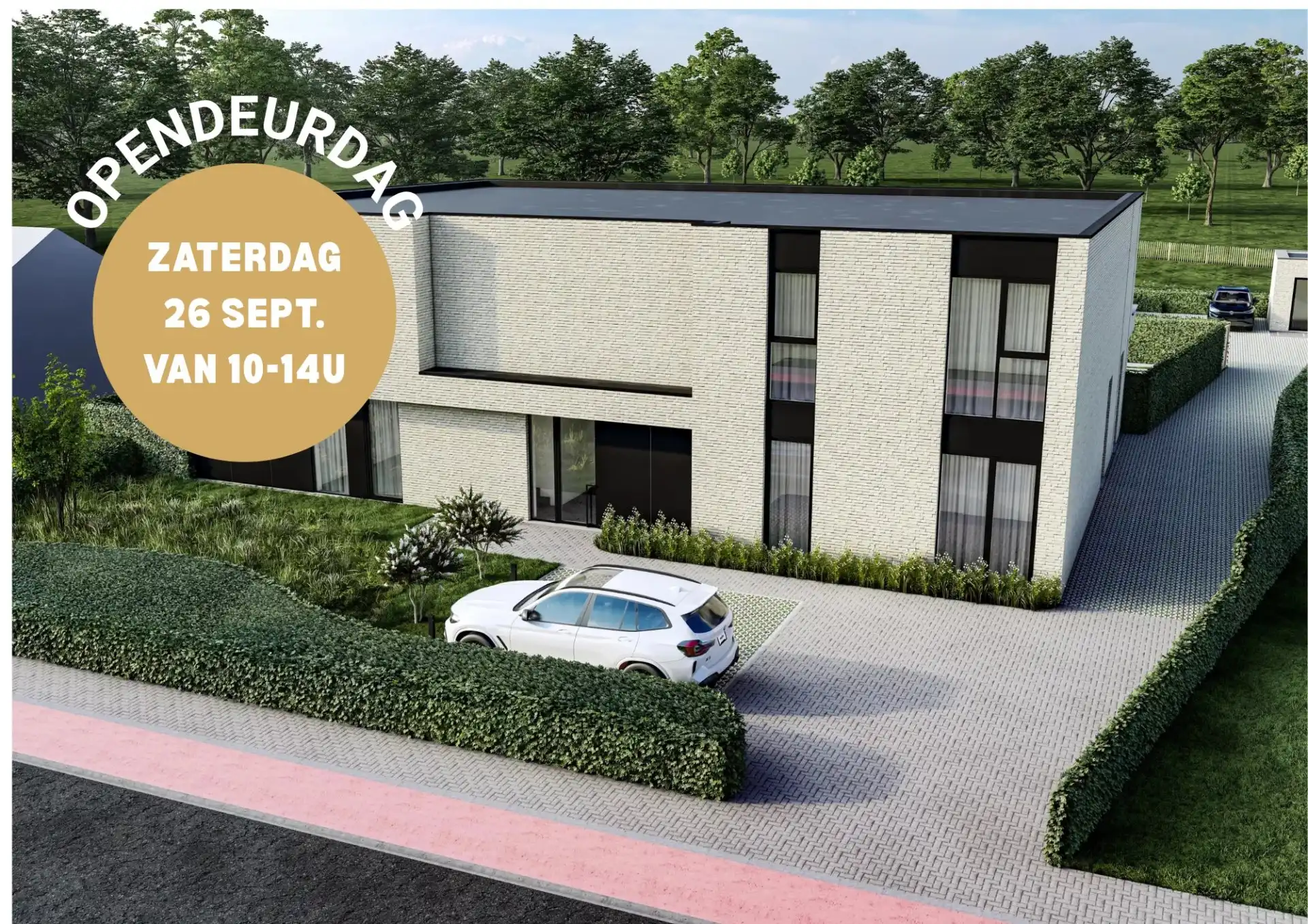03 EXCLUSIEF GELIJKVLOERS NIEUWBOUWAPPARTEMENT MET 2 SLPK’S EN RUIME TUIN IN LINKHOUT foto {{pictureIndex}}