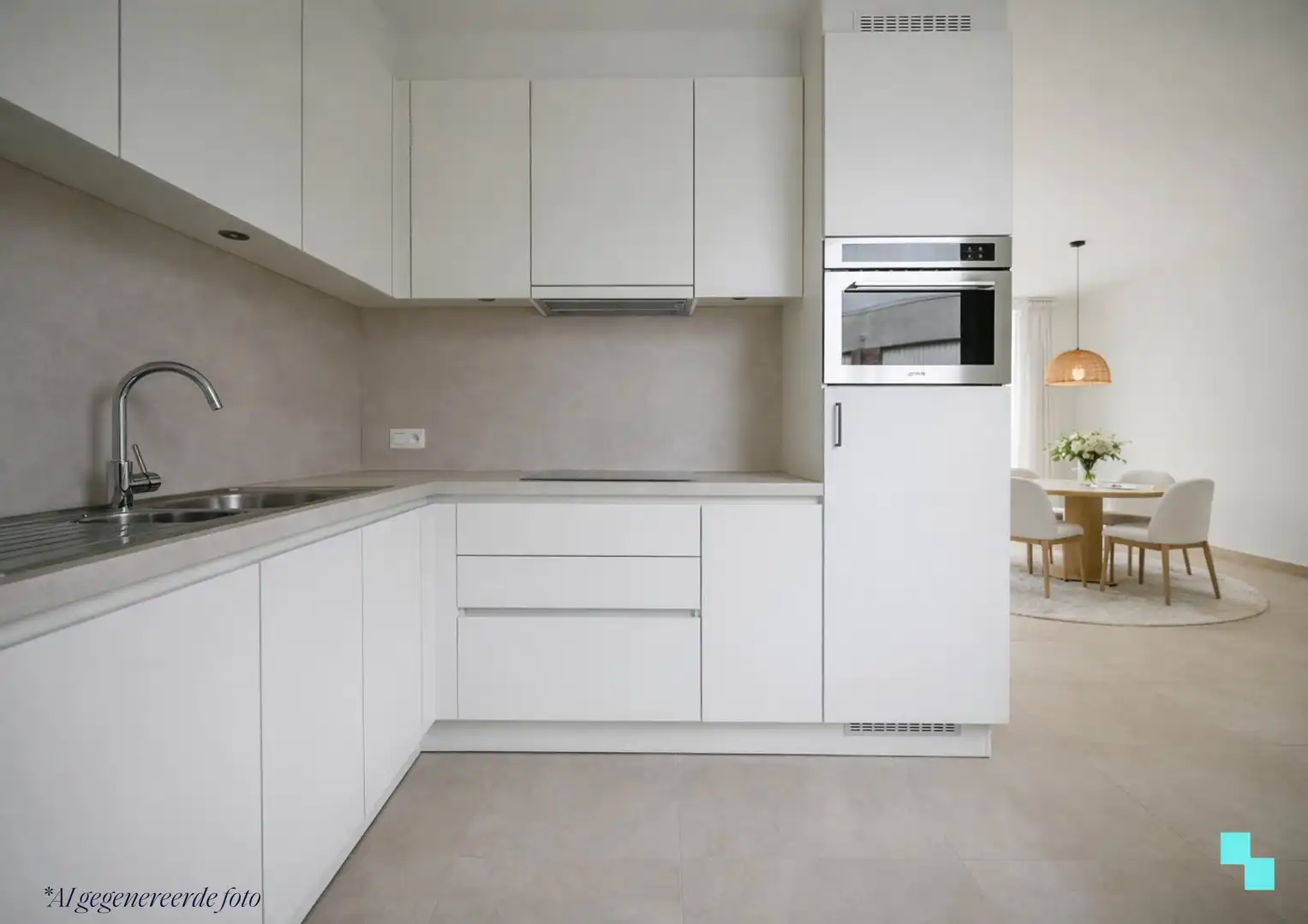 Instapklaar nieuwbouwappartement met tuin te Emelgem foto 12