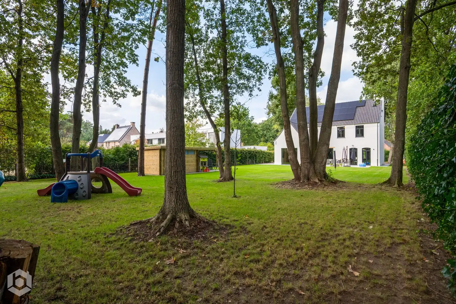 Luxe, energieneutrale villa met 5 slpkrs en prachtige tuin op top-locatie te Putte foto 25