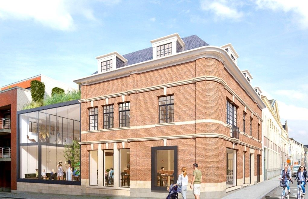 Handels-/kantoorruimte op een unieke locatie in hartje Kortrijk foto 2
