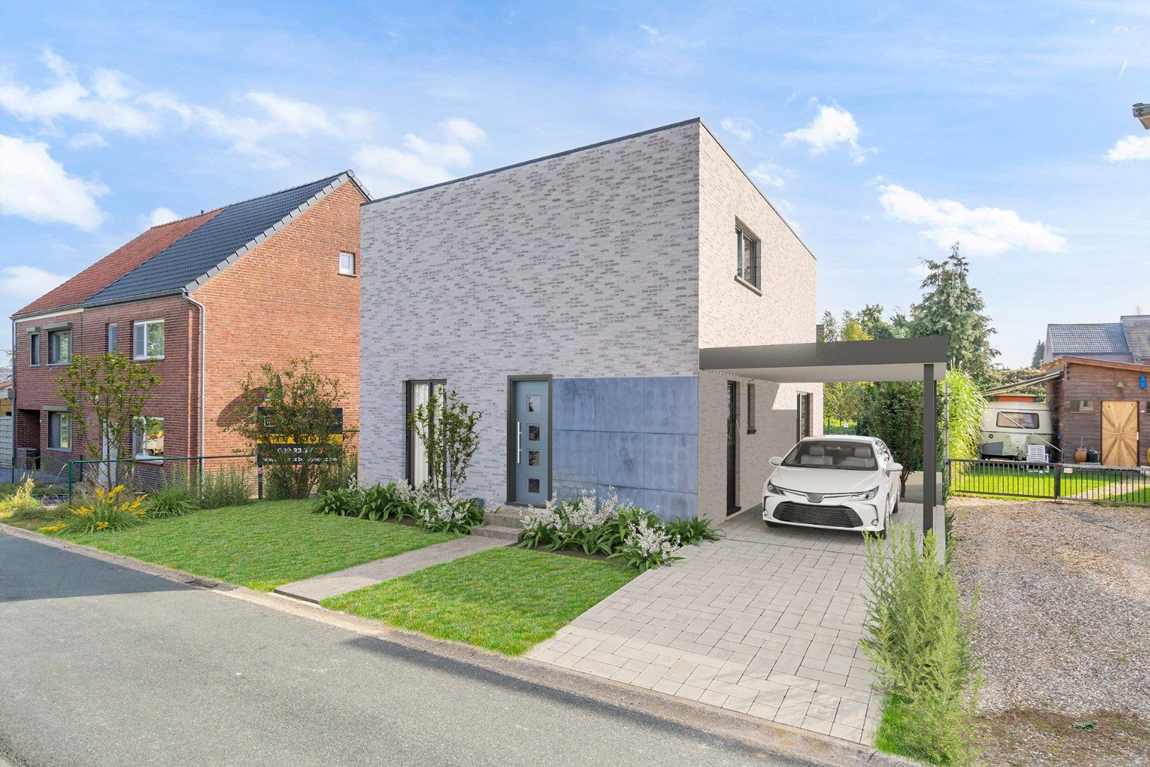 Moderne woning met vier slaapkamers foto 20