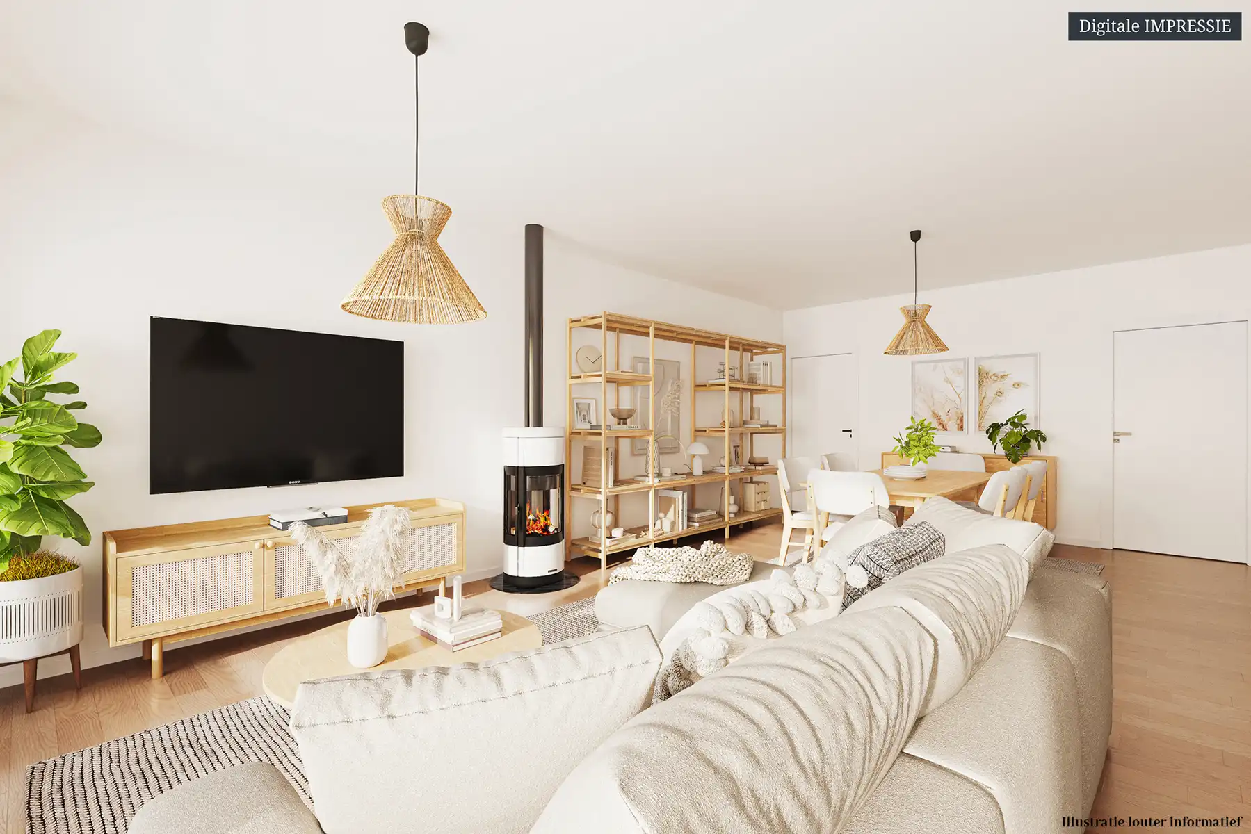 Charmante gelijkvloerse woning op prachtig perceel van 16are foto 7