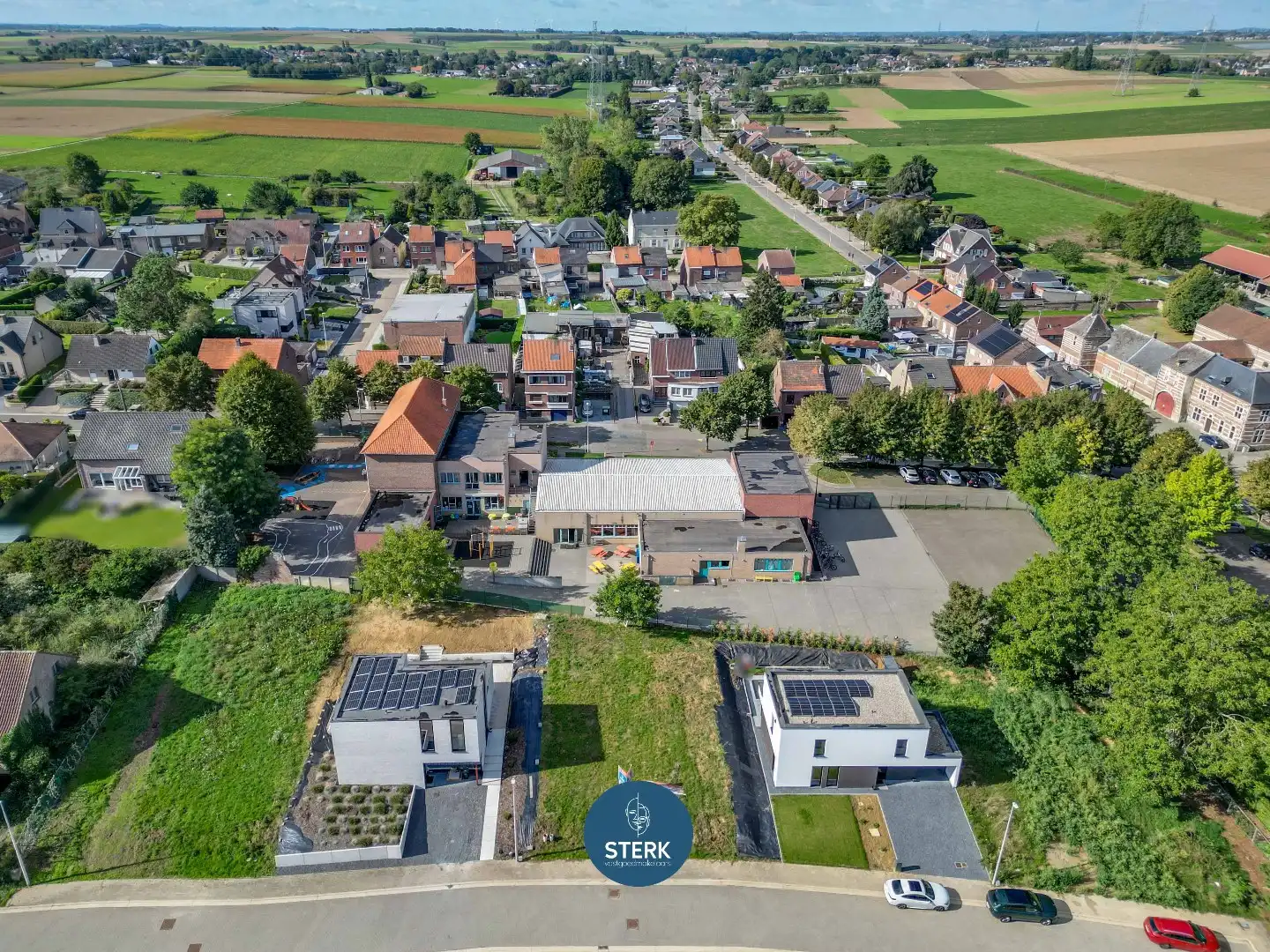 BOUWGROND VAN 4A 61CA VOOR OPEN BEBOUWING TE ZICHEN-ZUSSEN-BOLDER !  foto 4