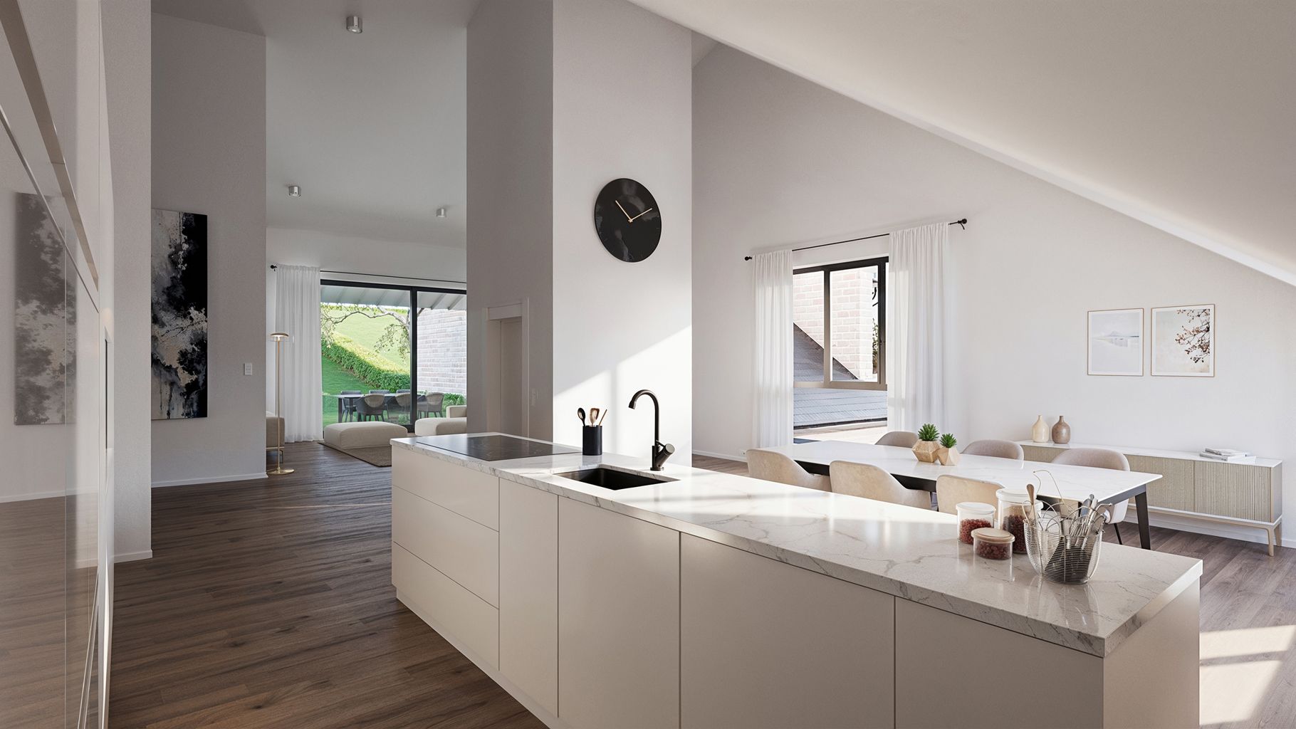 TE KOOP OP PLAN: woning in halfopen verband  foto 3