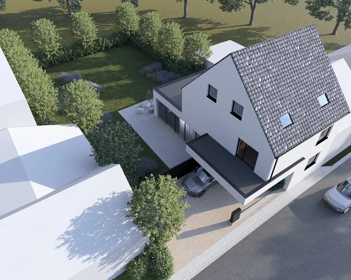 Nieuwbouwwoning met 3 slpk op perceel van 6a40ca foto 5