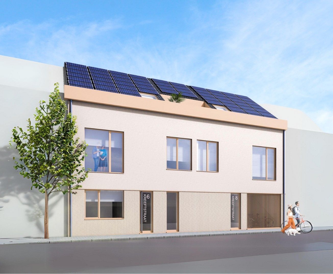Nieuwbouw 1-slaapkamerappartement met 2 terrassen in hartje Gent foto 5