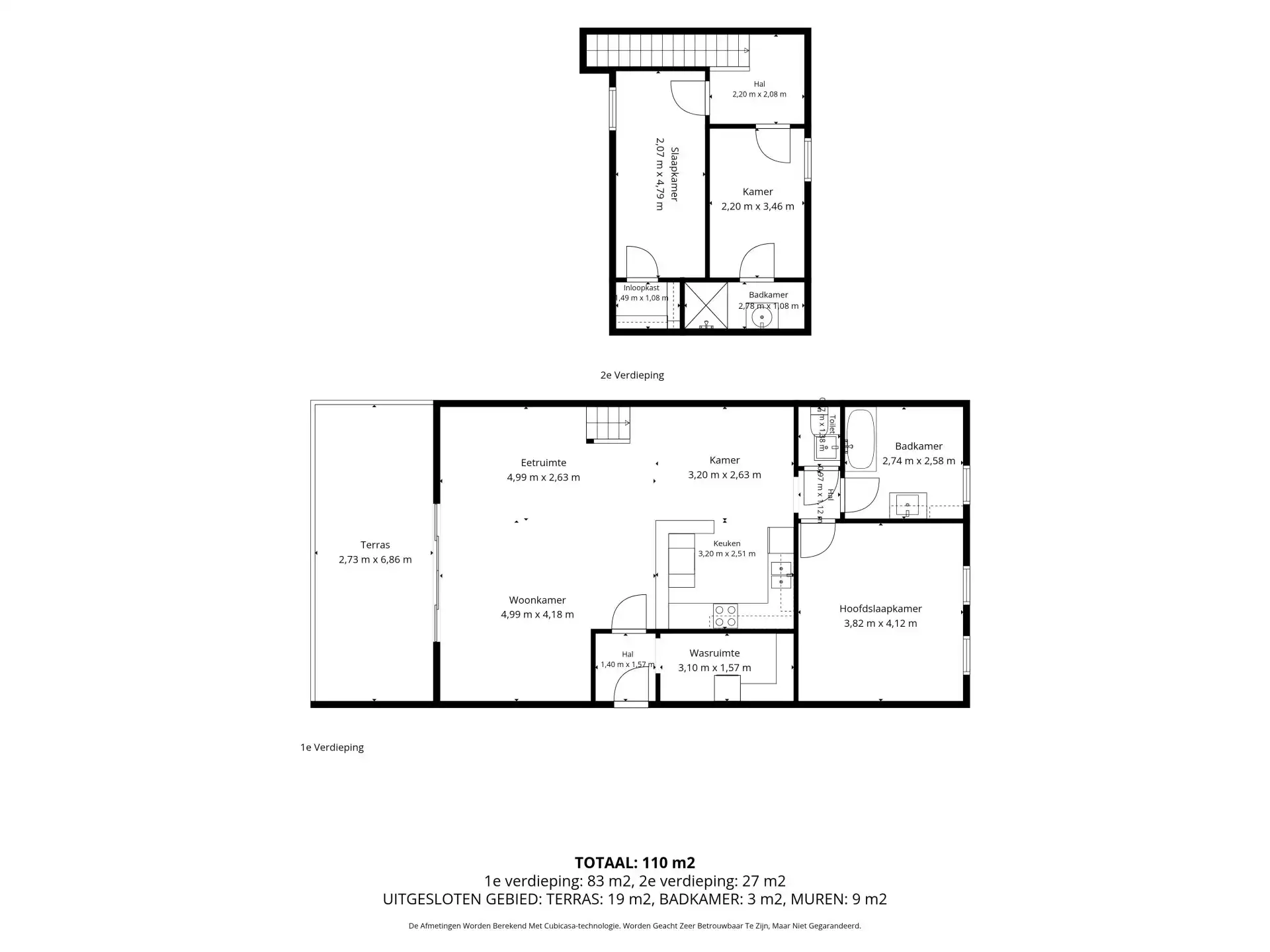 Duplex met 3 slaapkamers, berging en autostaanplaats foto 14