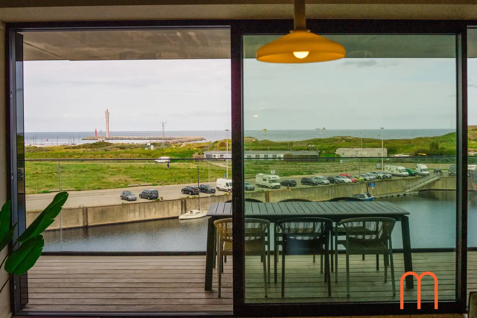 Gemeubeld appartement met uniek zeezicht en ruim terras in Residentie Trinity – Oosteroever Oostende foto 11