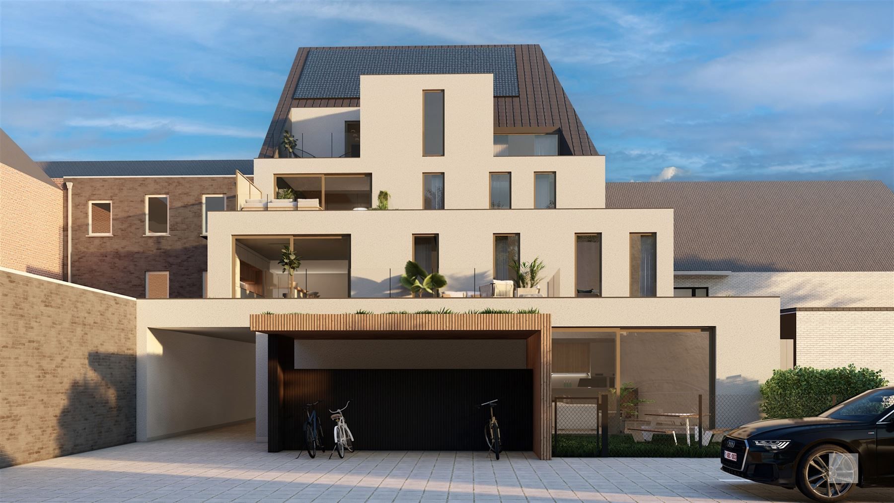 Gelijkvloersappartement met 2 slaapkamers foto 2