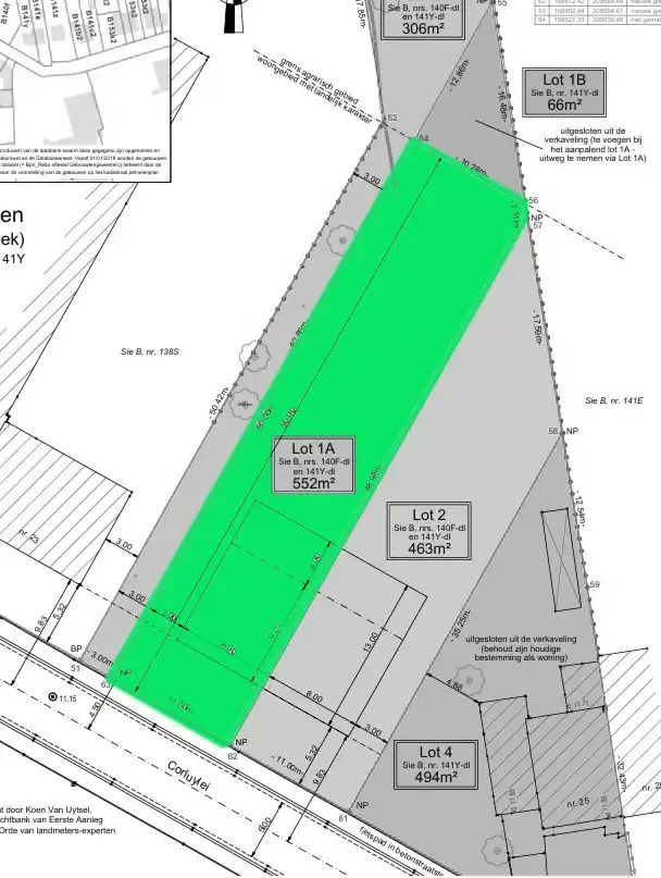 Bouwgrond (552 m²) voor een halfopen bebouwing in Borsbeek! foto 2